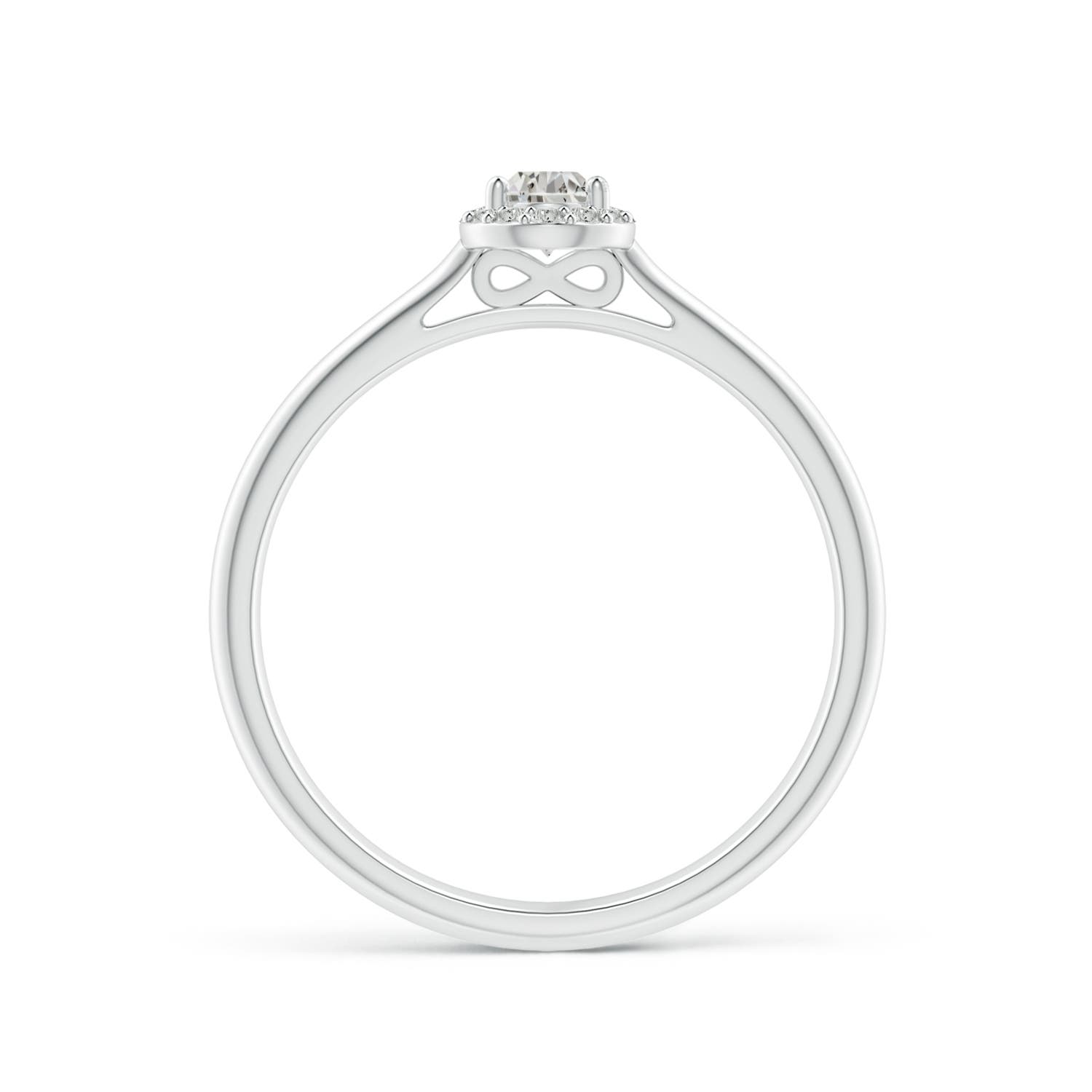 K, I3 / 0.27 CT / 14 KT White Gold