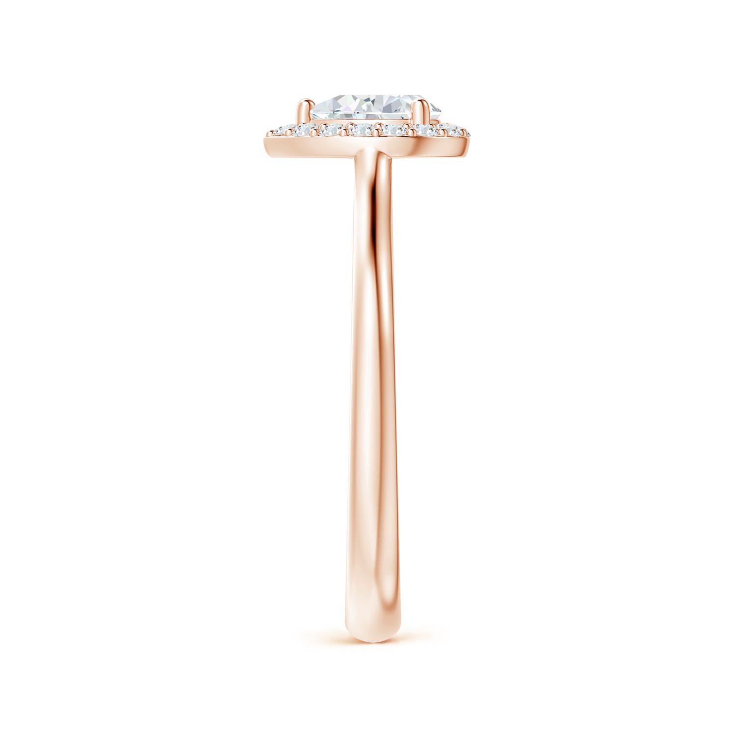 F-G, VS / 0.51 CT / 14 KT Rose Gold