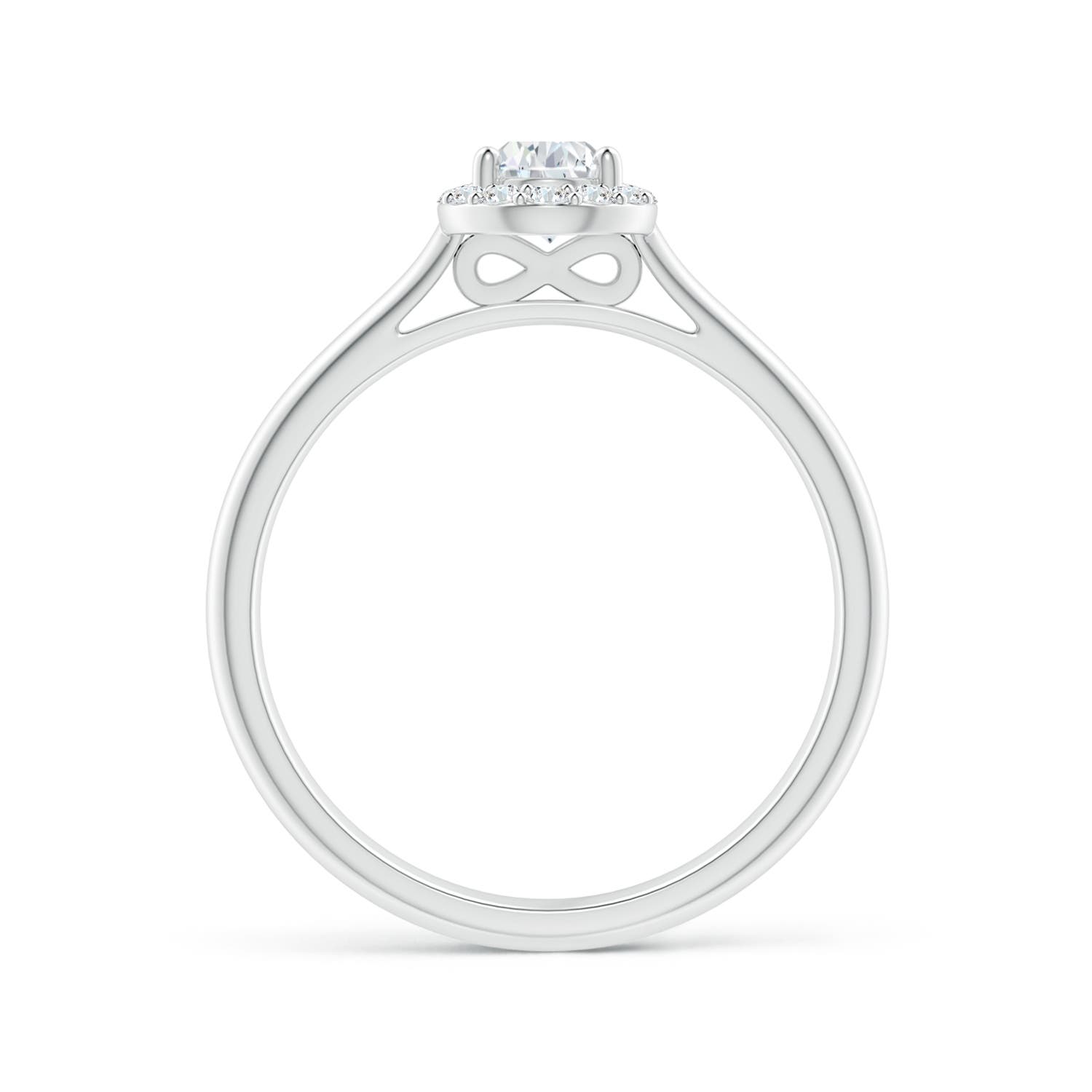 F-G, VS / 0.51 CT / 14 KT White Gold