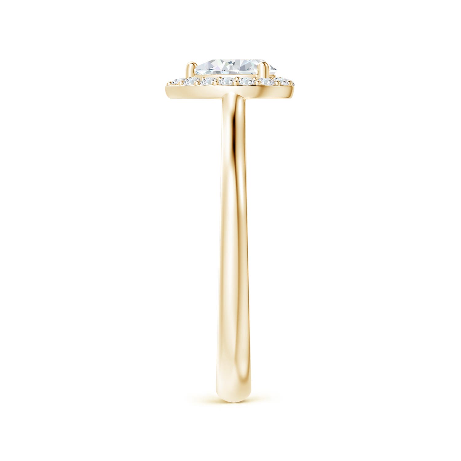 F-G, VS / 0.51 CT / 14 KT Yellow Gold