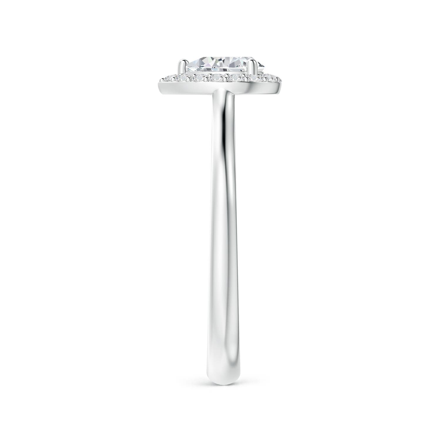 H, SI2 / 0.51 CT / 14 KT White Gold