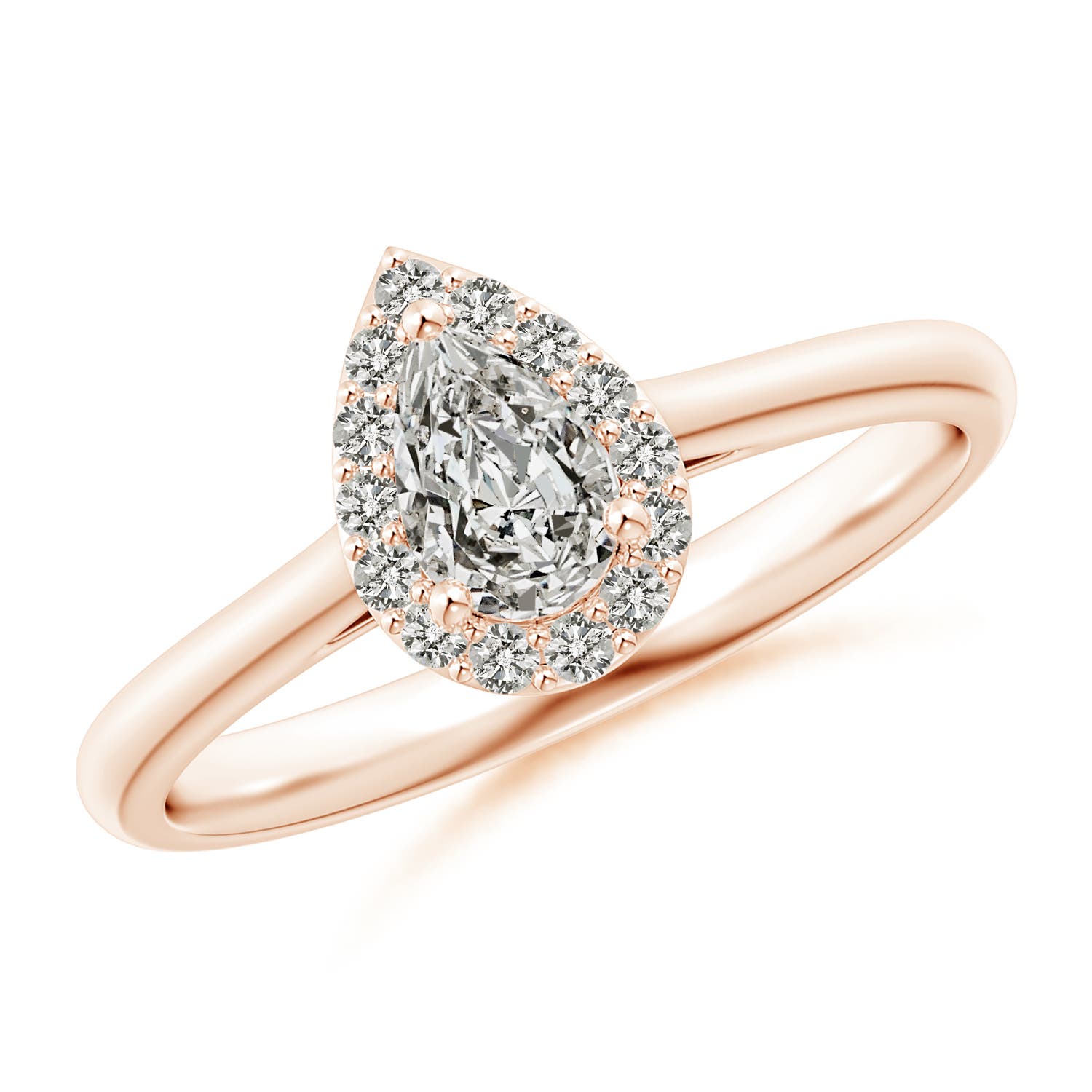 K, I3 / 0.51 CT / 14 KT Rose Gold