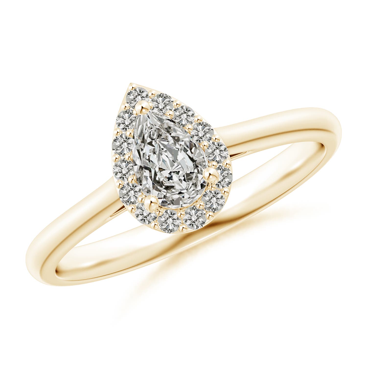 K, I3 / 0.51 CT / 14 KT Yellow Gold