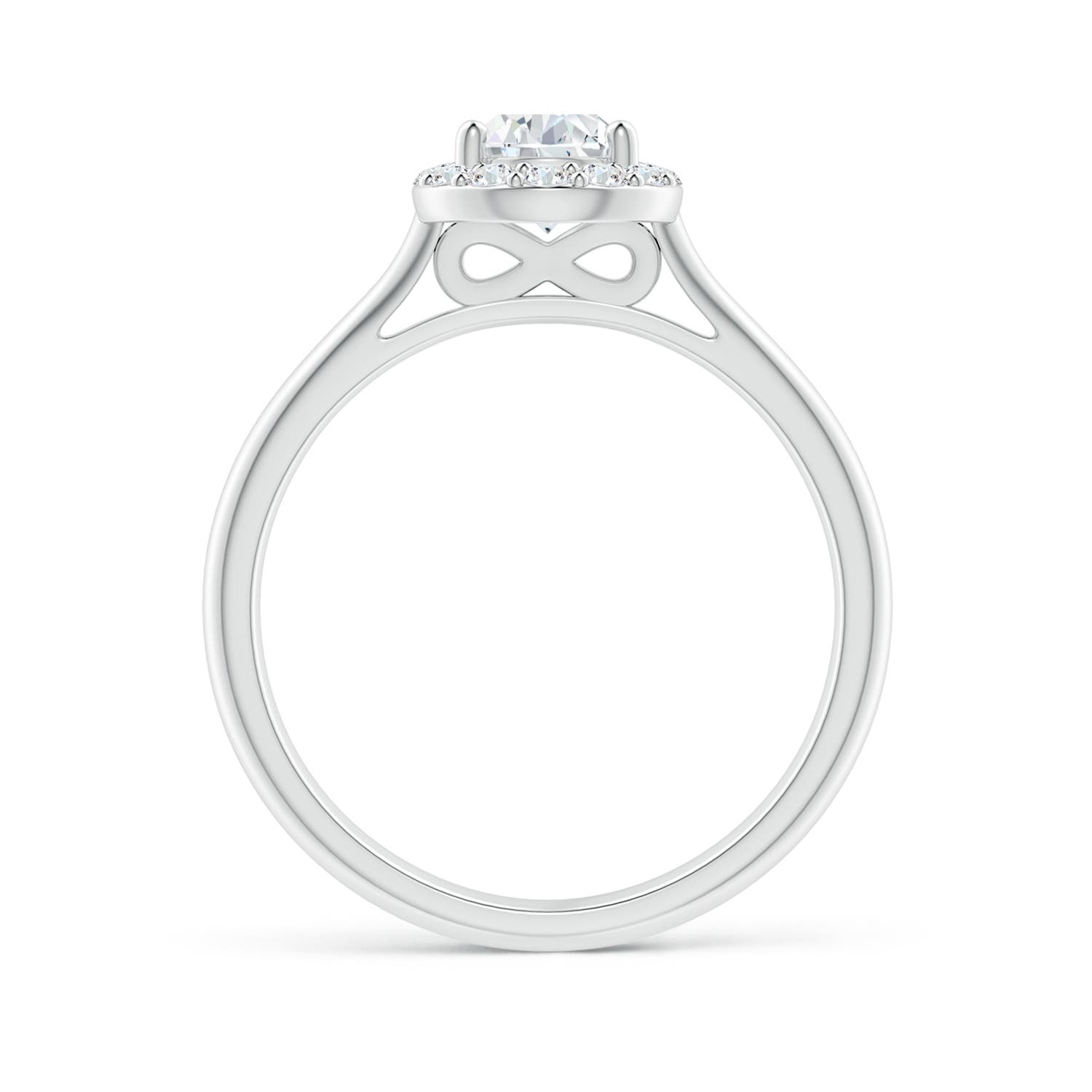 F-G, VS / 0.88 CT / 14 KT White Gold