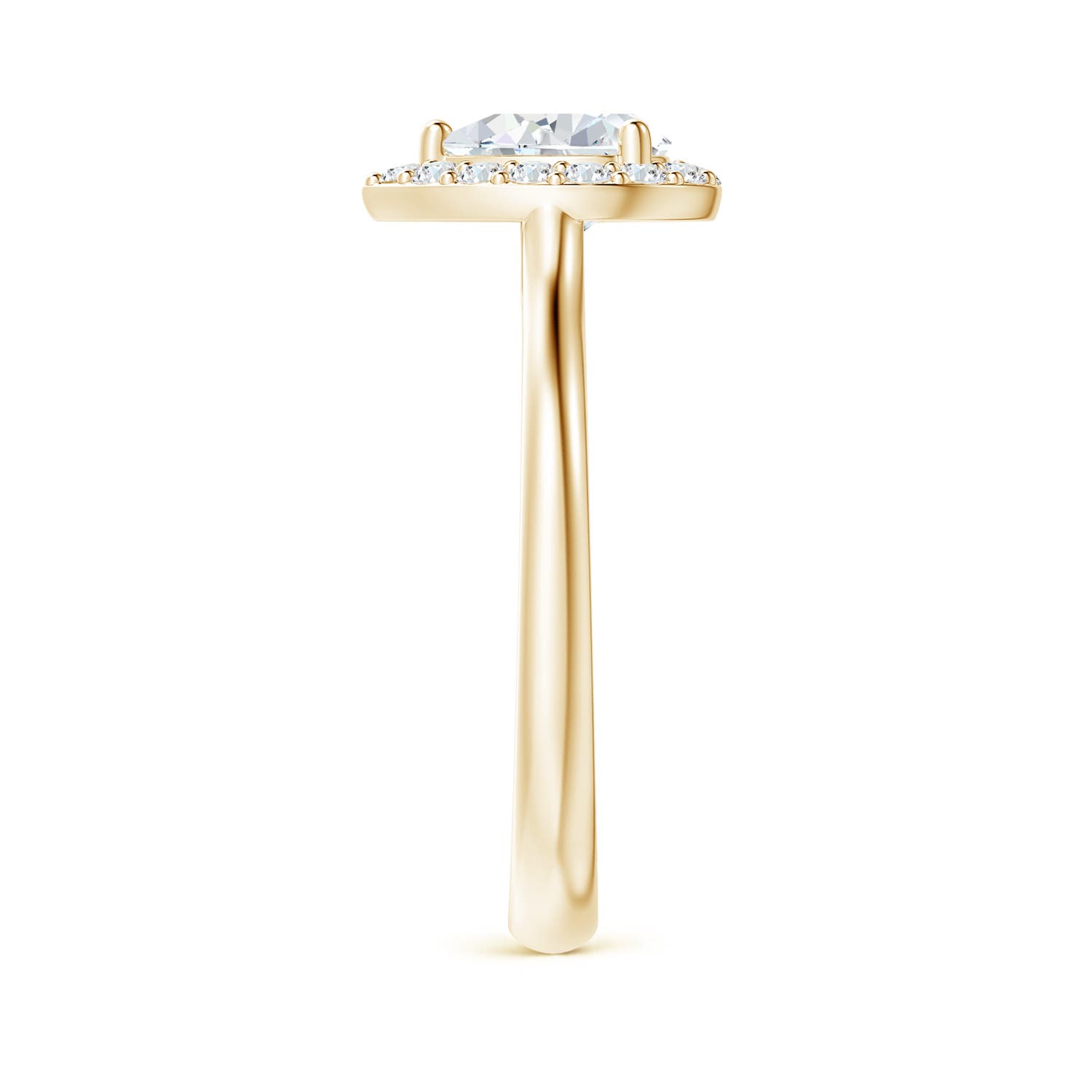 F-G, VS / 0.88 CT / 14 KT Yellow Gold