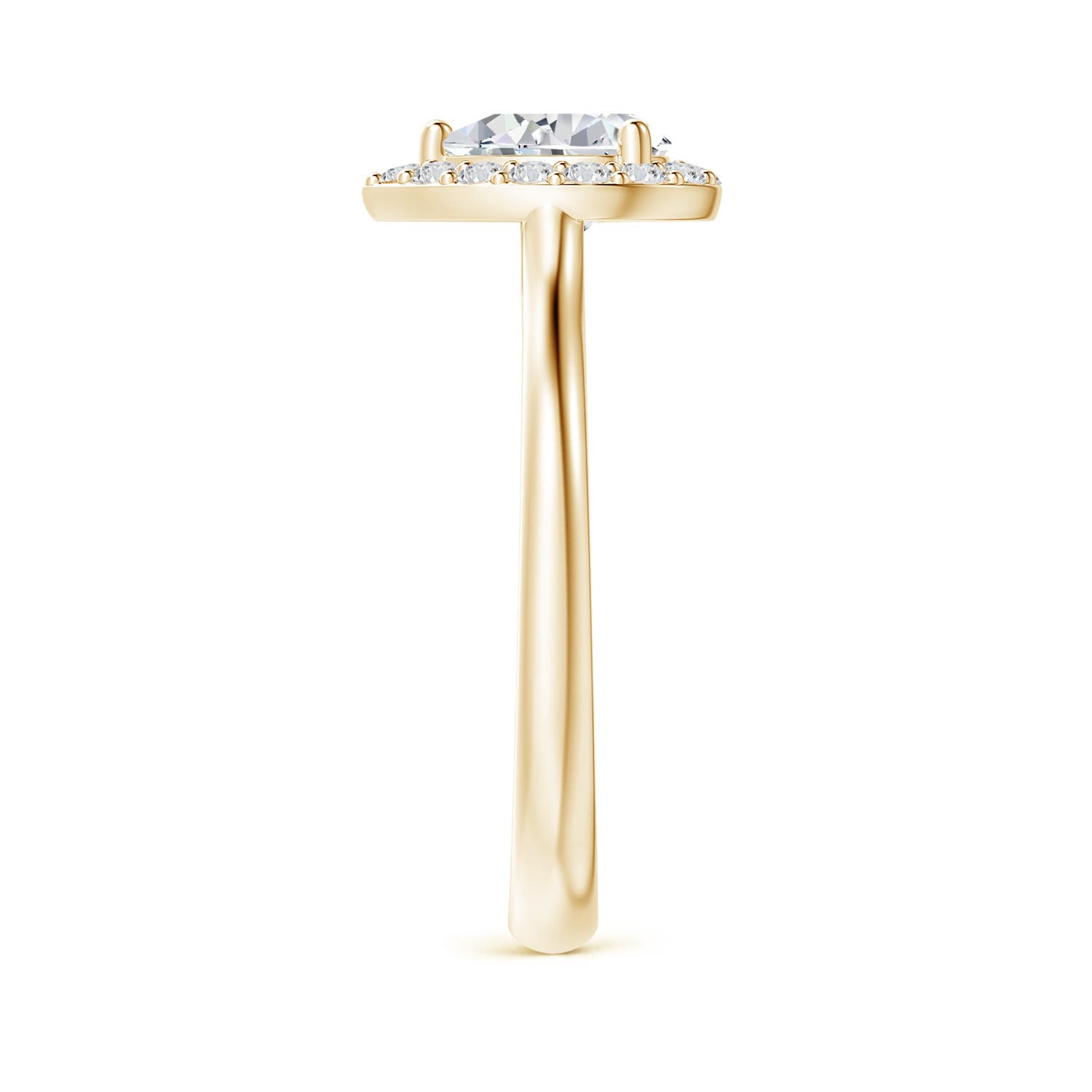 H, SI2 / 0.88 CT / 14 KT Yellow Gold