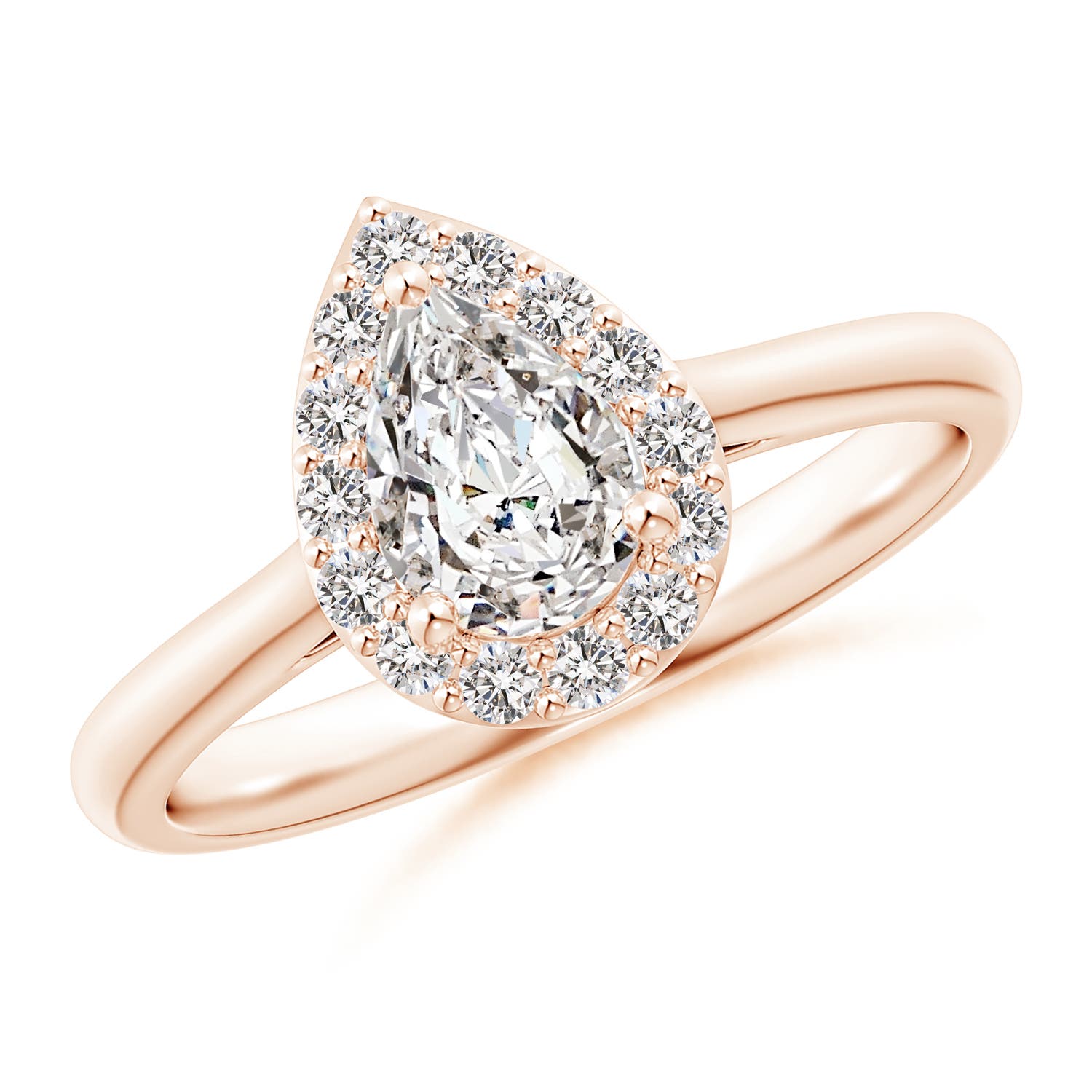 I-J, I1-I2 / 0.88 CT / 14 KT Rose Gold