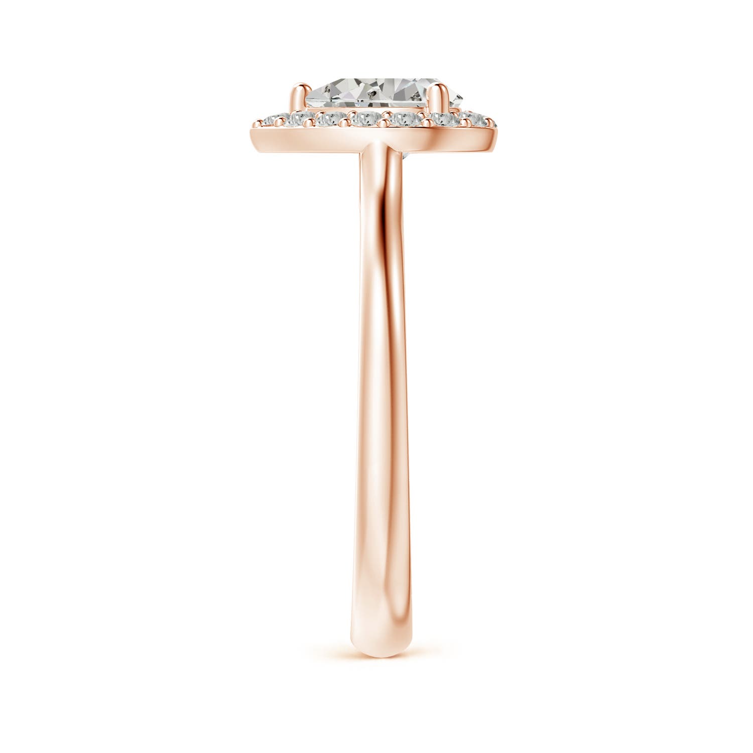 K, I3 / 0.88 CT / 14 KT Rose Gold