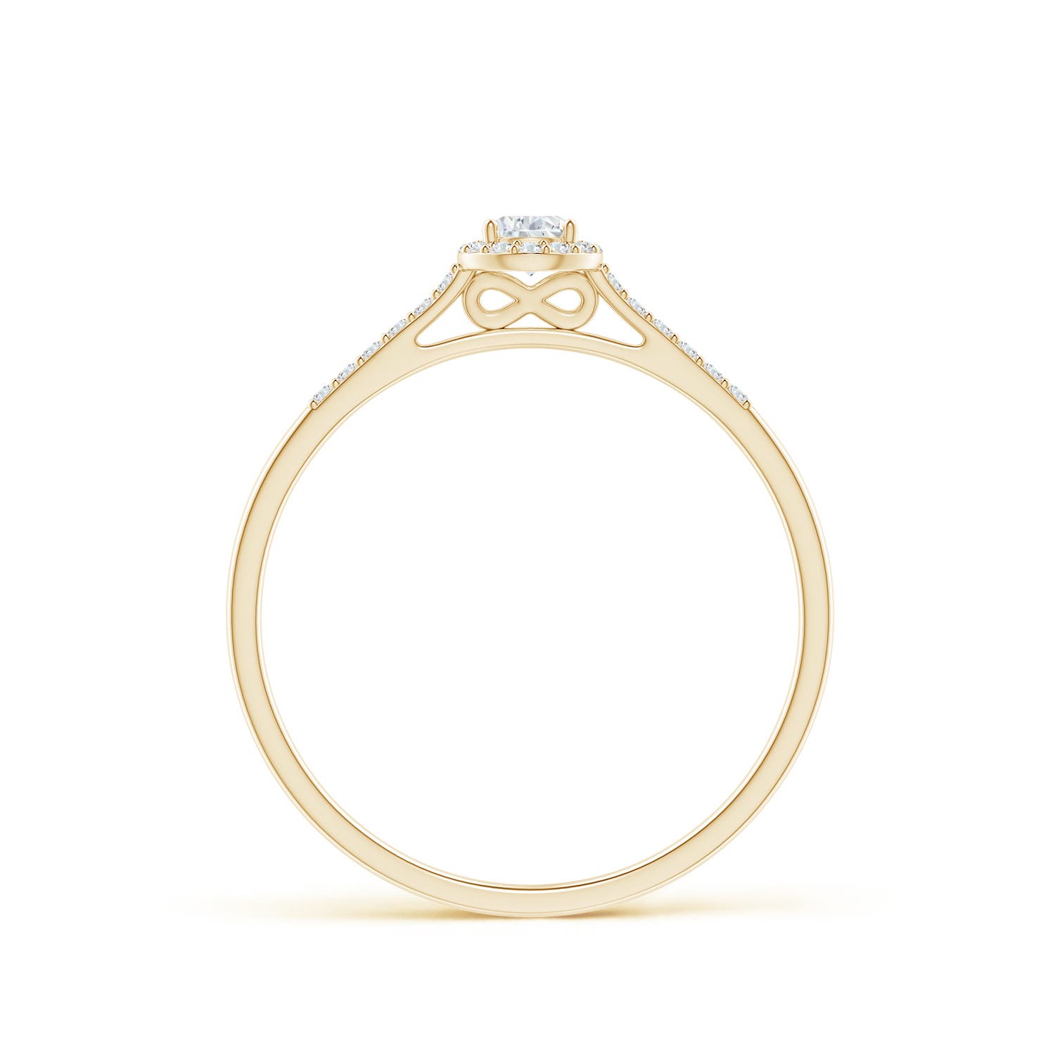 G, VS2 / 0.24 CT / 14 KT Yellow Gold