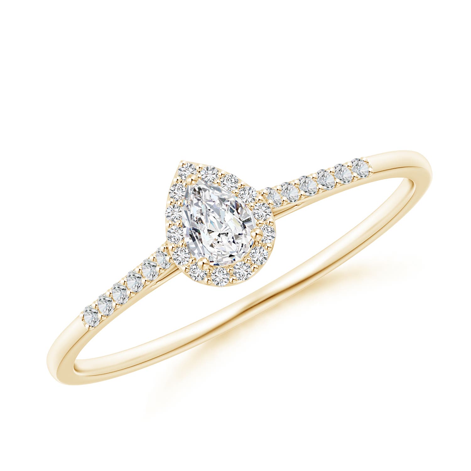 H, SI2 / 0.24 CT / 14 KT Yellow Gold