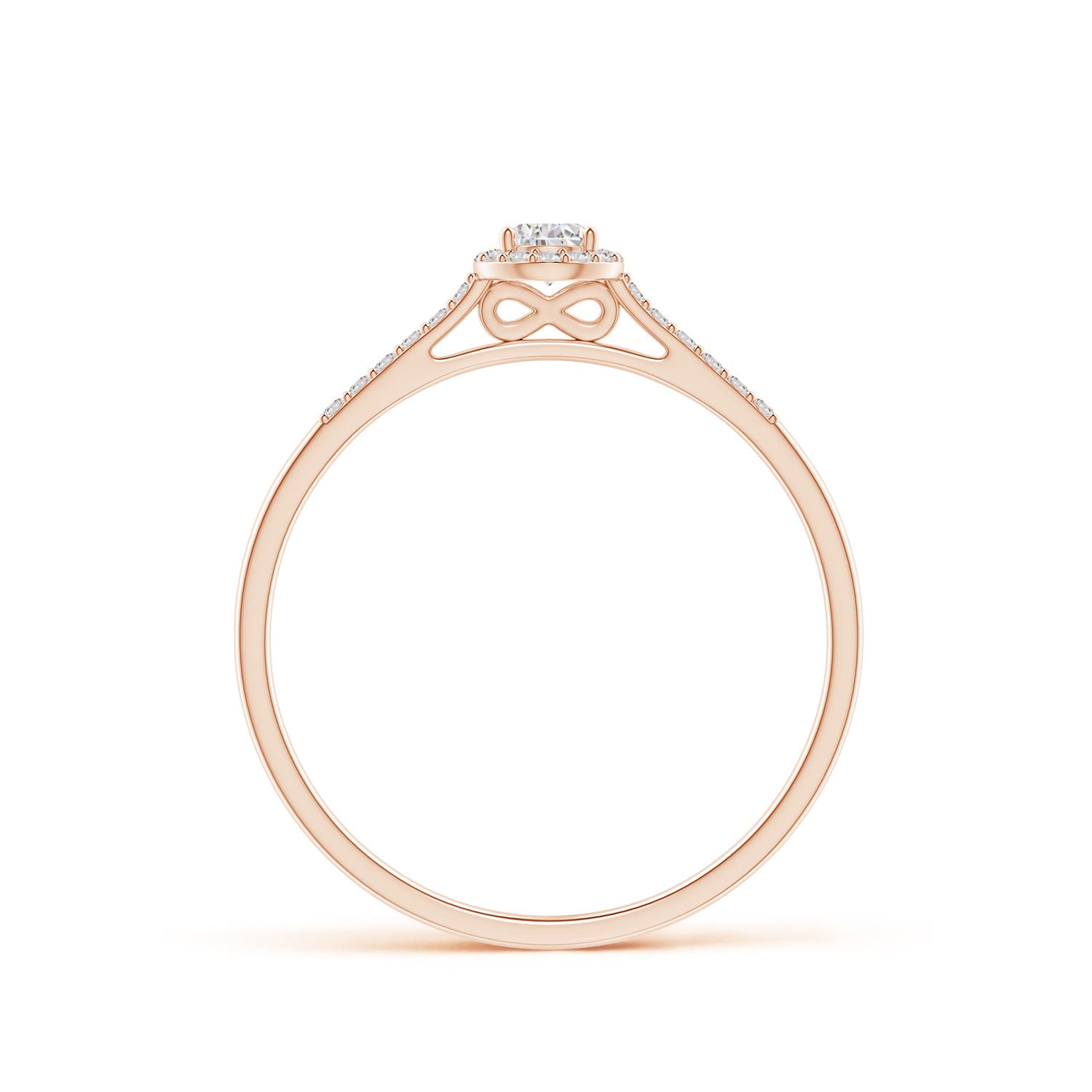 I-J, I1-I2 / 0.24 CT / 14 KT Rose Gold