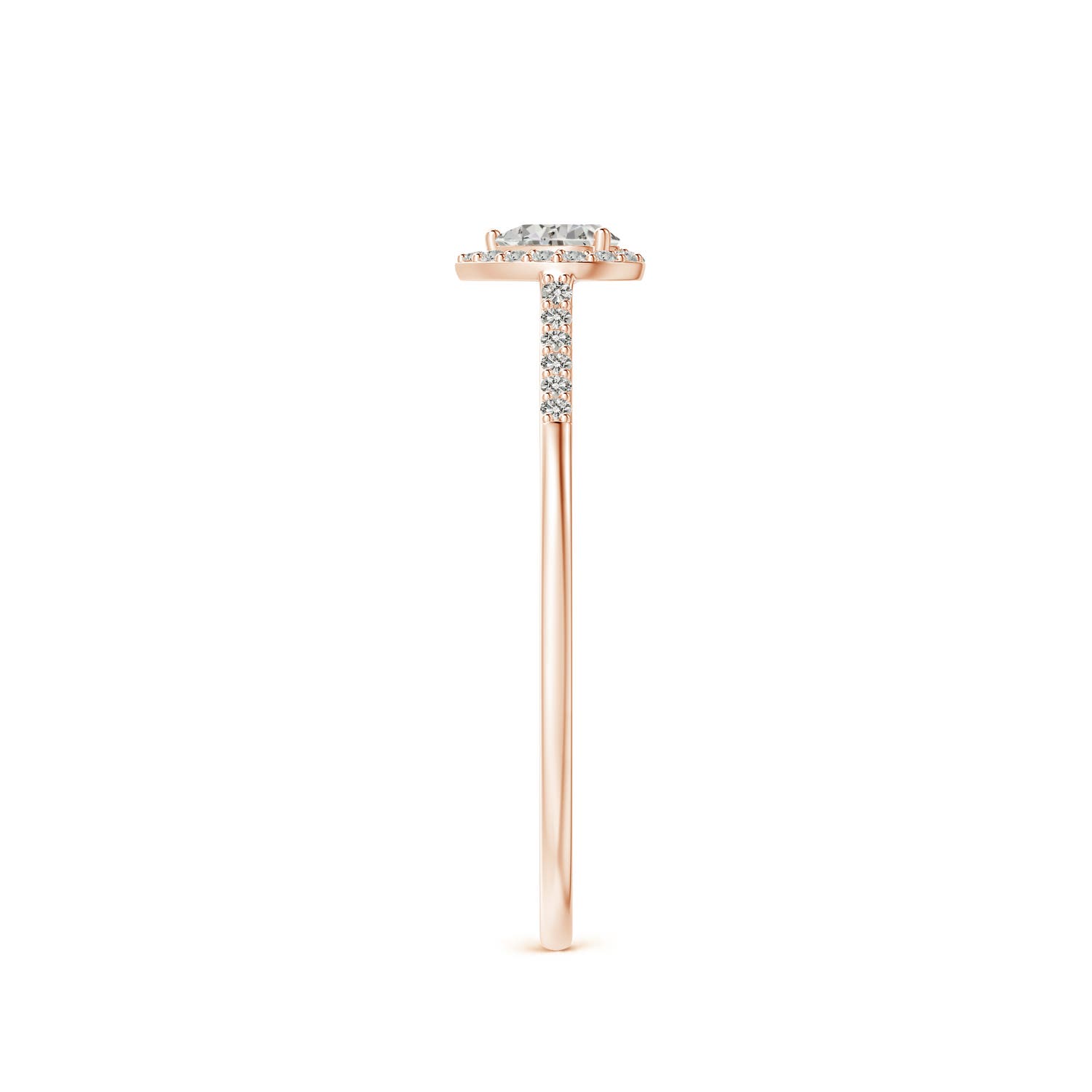 K, I3 / 0.24 CT / 14 KT Rose Gold