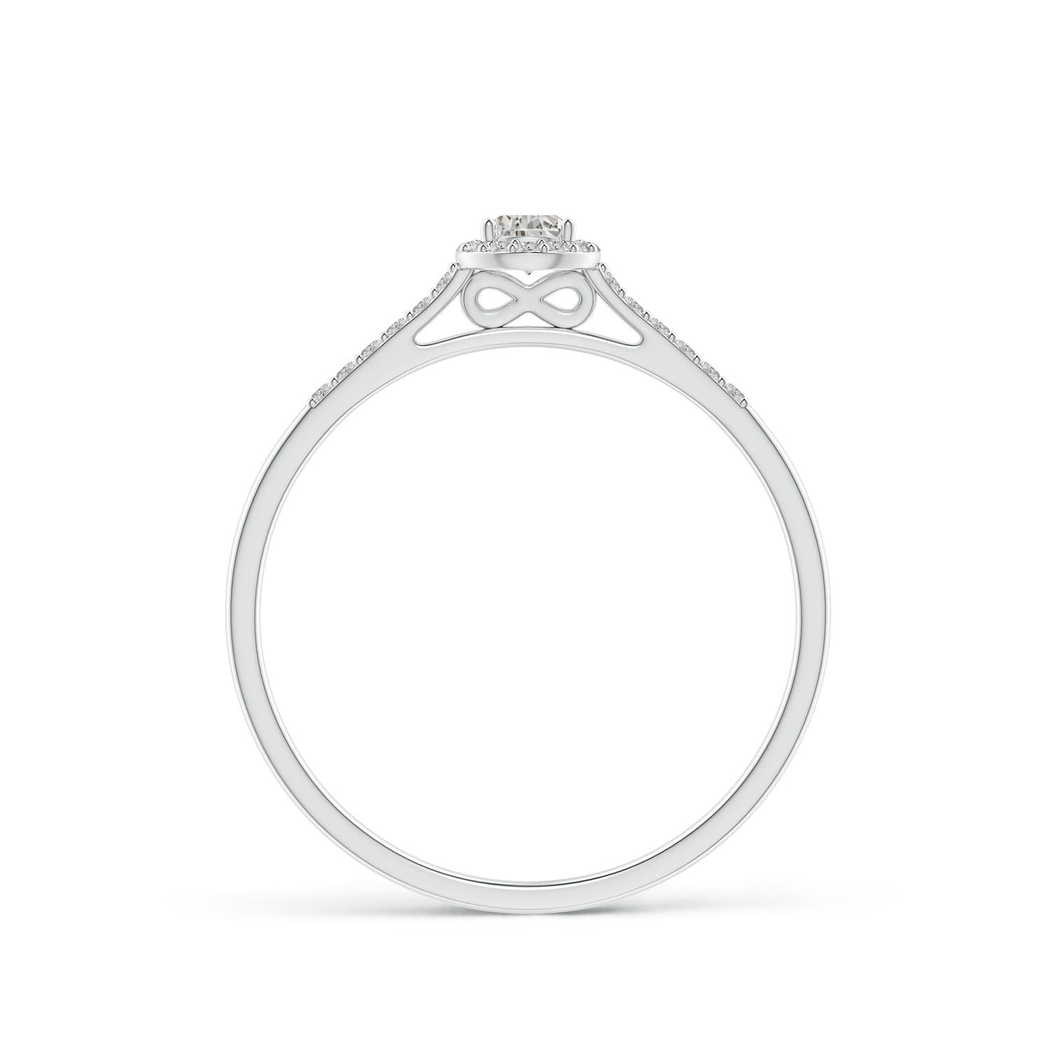 K, I3 / 0.24 CT / 14 KT White Gold