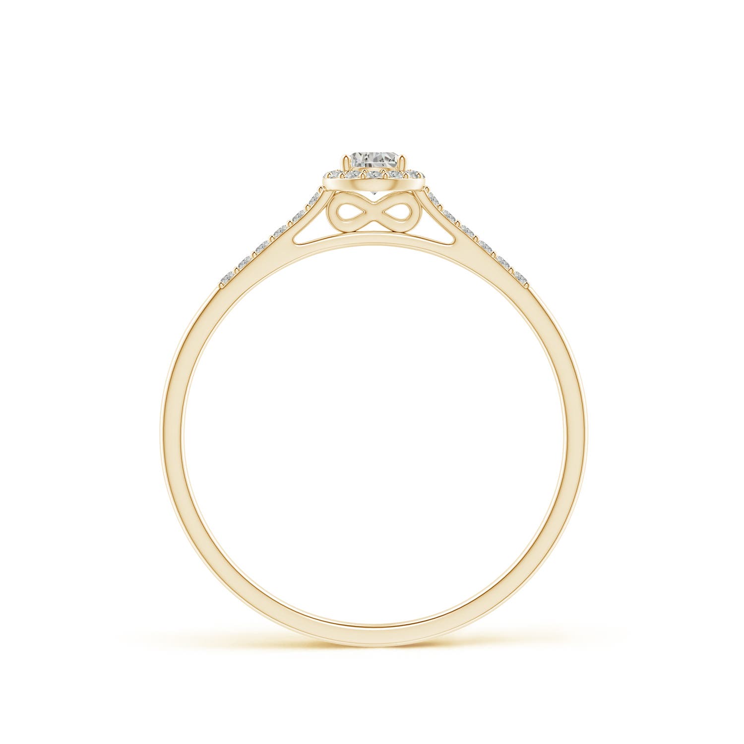 K, I3 / 0.24 CT / 14 KT Yellow Gold