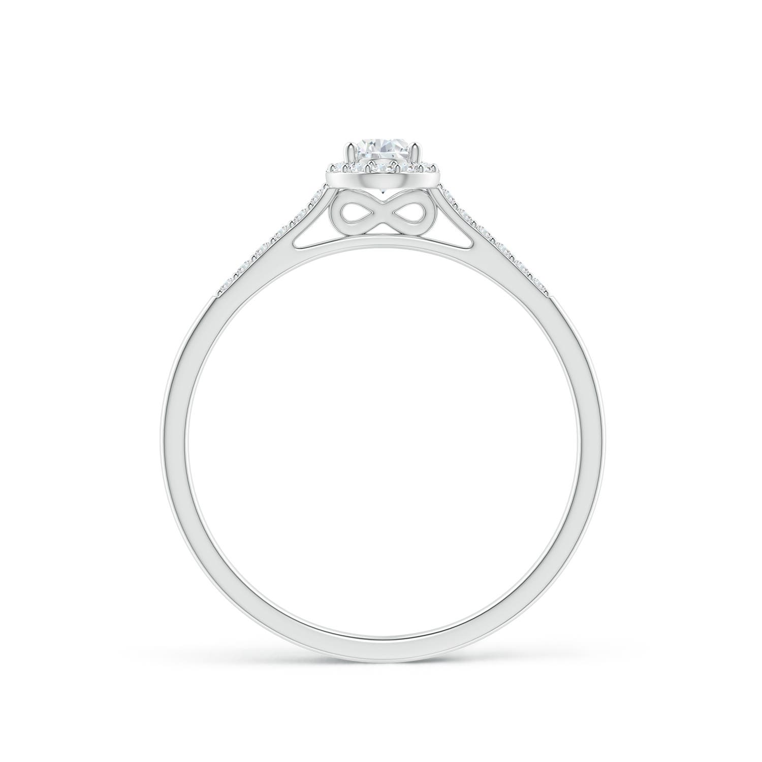 G, VS2 / 0.33 CT / 14 KT White Gold