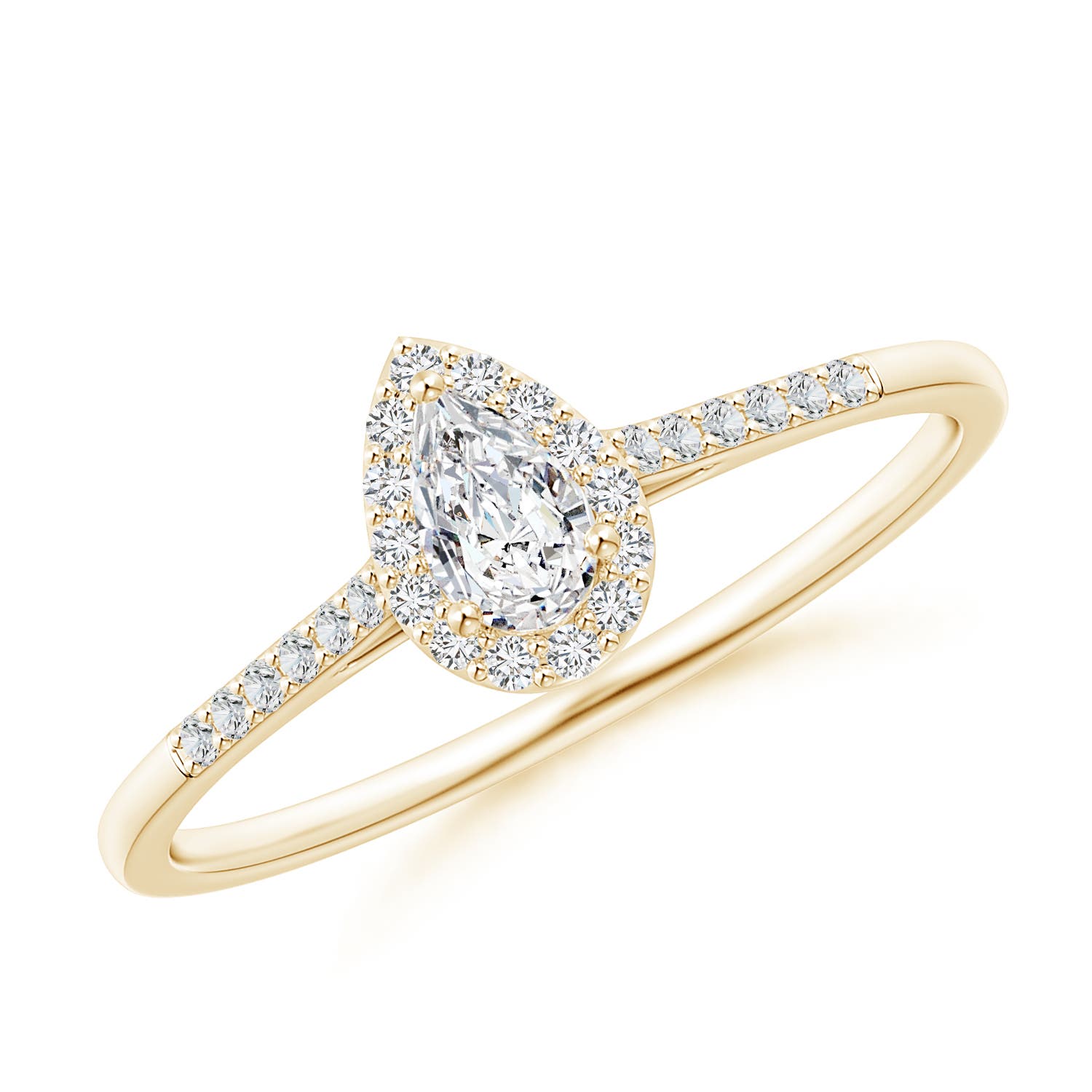 H, SI2 / 0.33 CT / 14 KT Yellow Gold