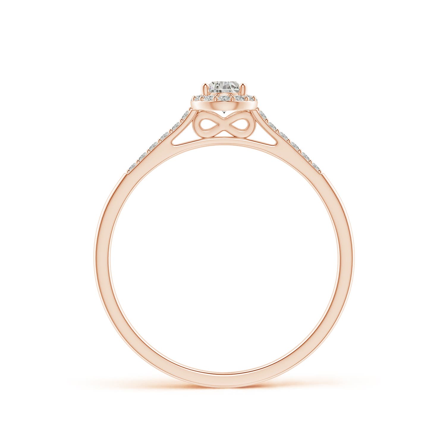 K, I3 / 0.33 CT / 14 KT Rose Gold