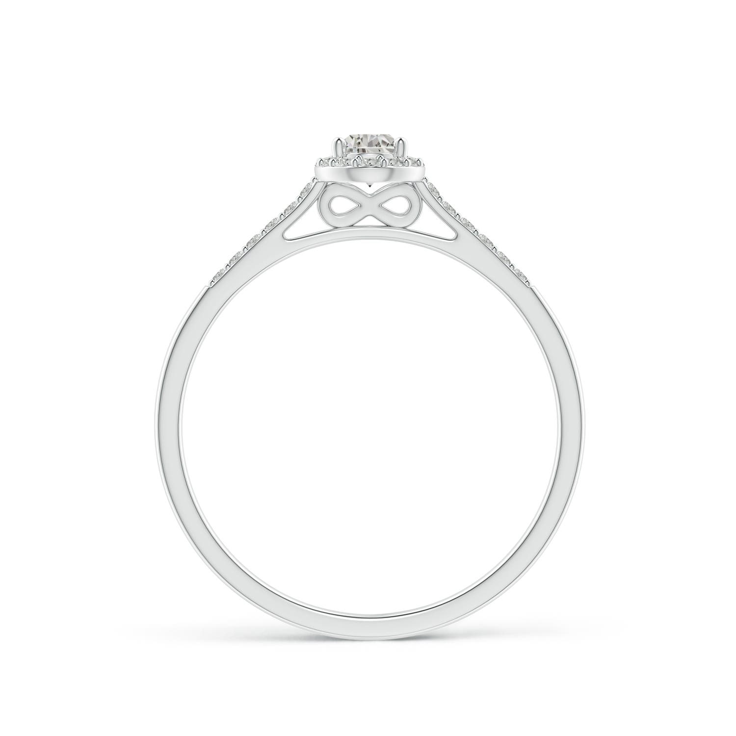 K, I3 / 0.33 CT / 14 KT White Gold