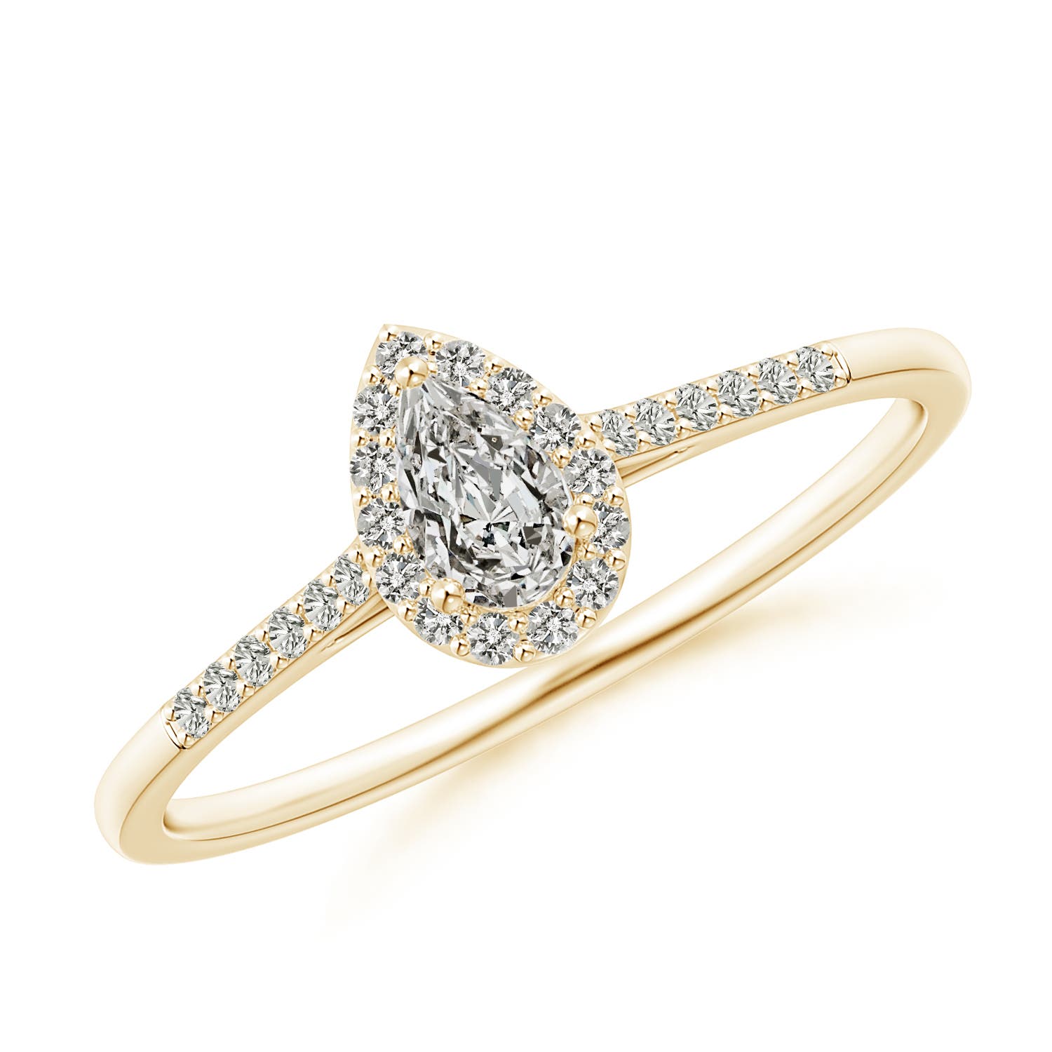 K, I3 / 0.33 CT / 14 KT Yellow Gold