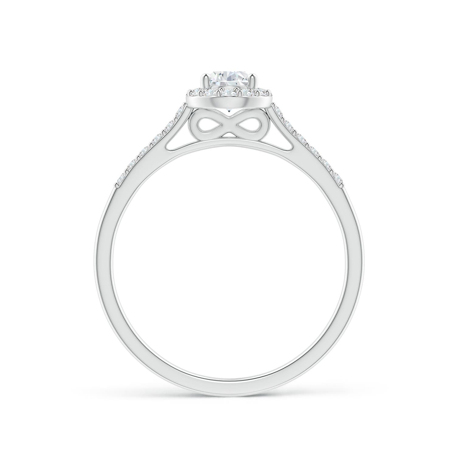 G, VS2 / 0.61 CT / 14 KT White Gold