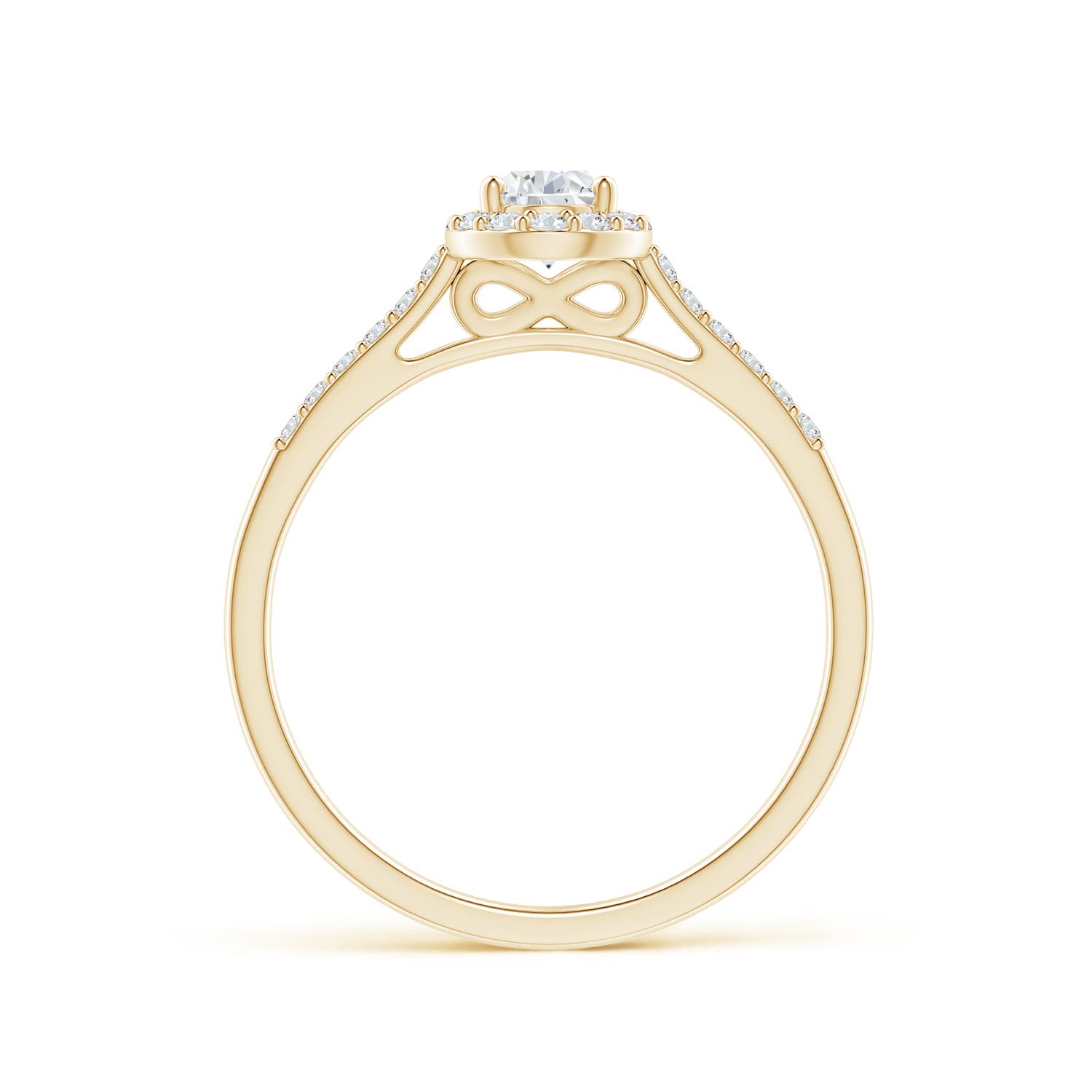 G, VS2 / 0.61 CT / 14 KT Yellow Gold