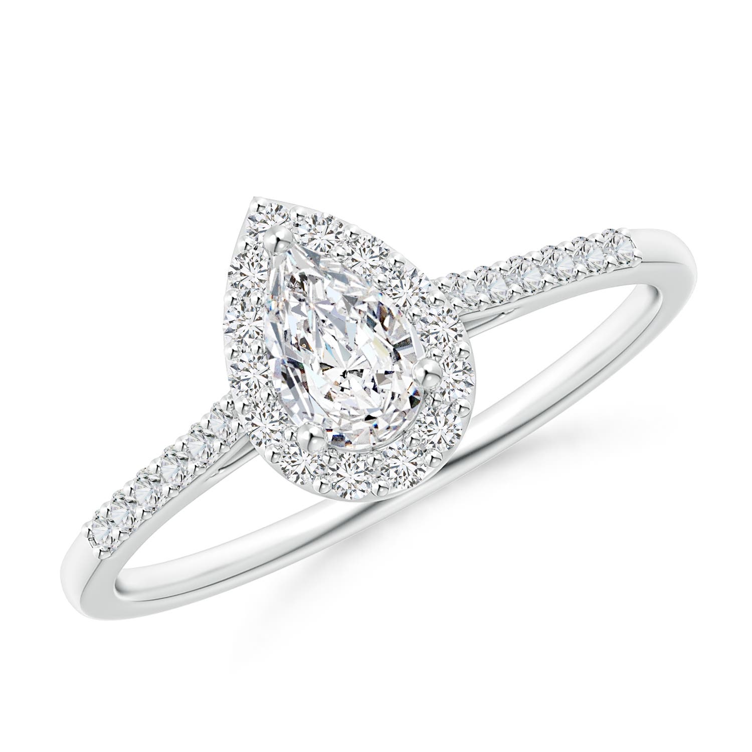 H, SI2 / 0.61 CT / 14 KT White Gold