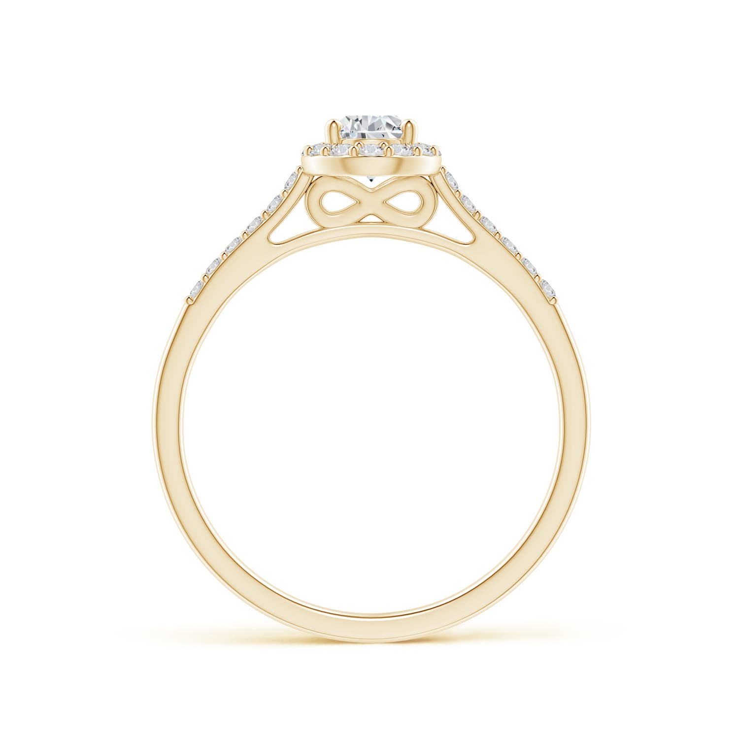 H, SI2 / 0.61 CT / 14 KT Yellow Gold