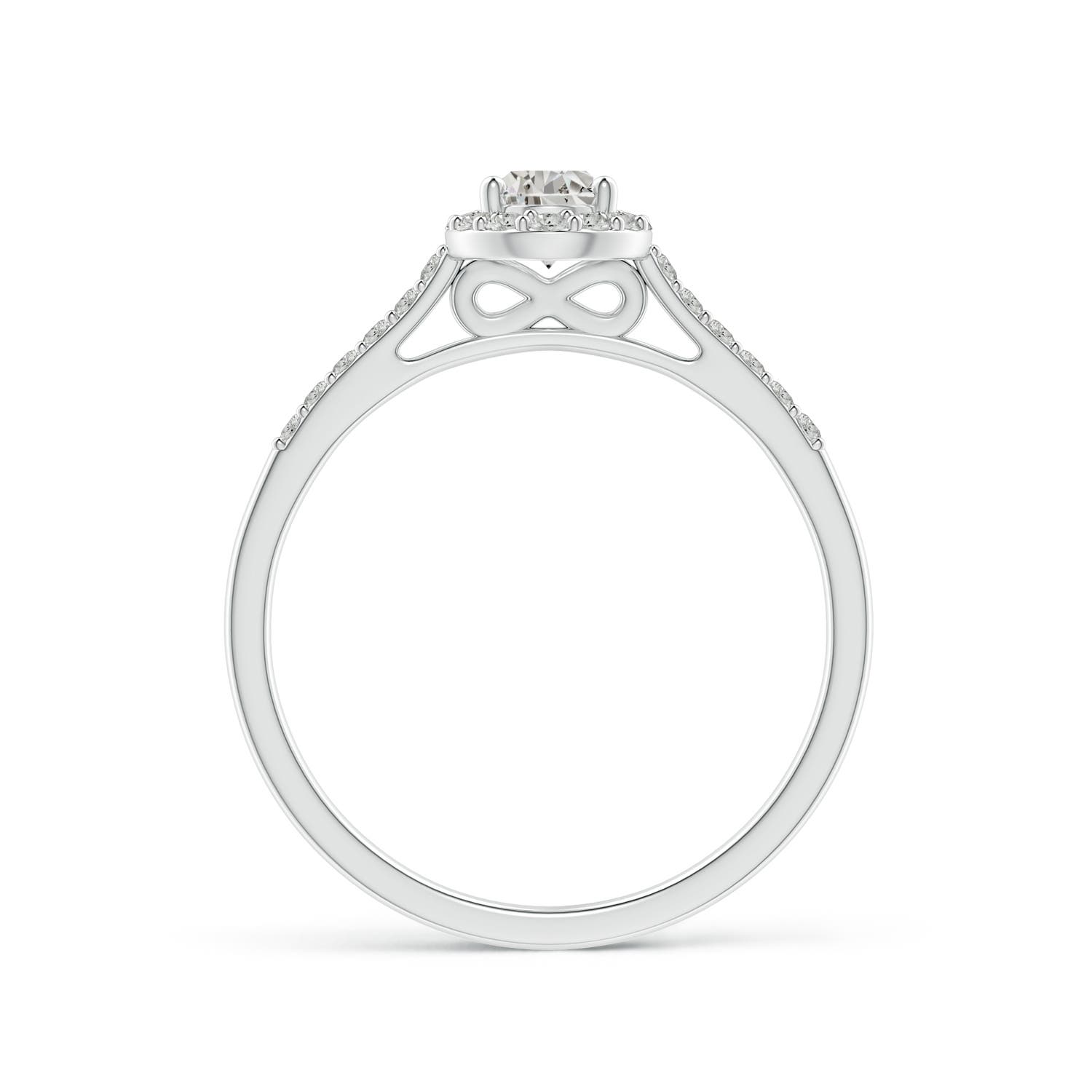 K, I3 / 0.61 CT / 14 KT White Gold