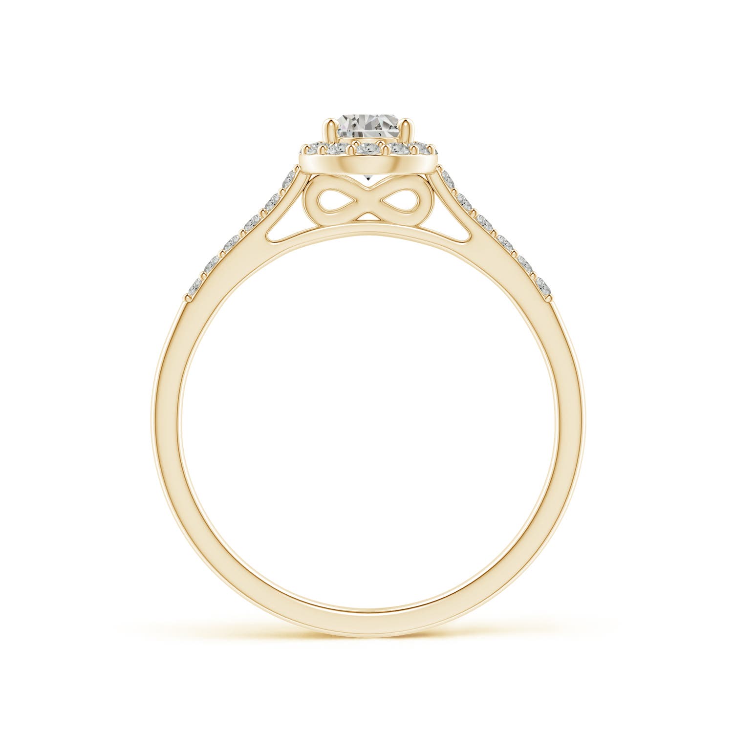 K, I3 / 0.61 CT / 14 KT Yellow Gold