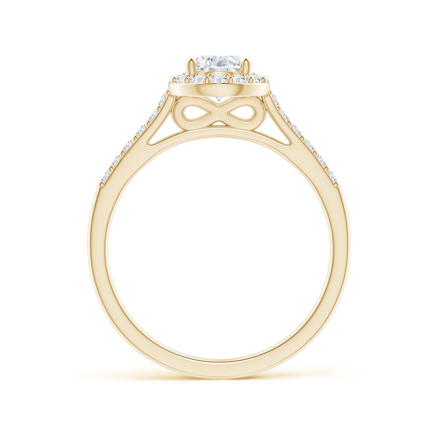 G, VS2 / 1 CT / 14 KT Yellow Gold