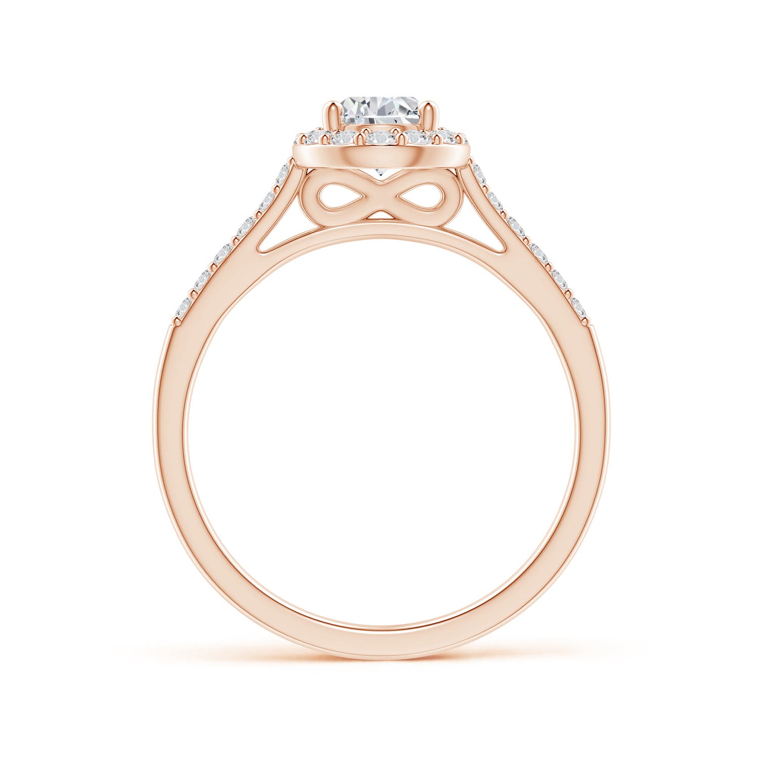 H, SI2 / 1 CT / 14 KT Rose Gold