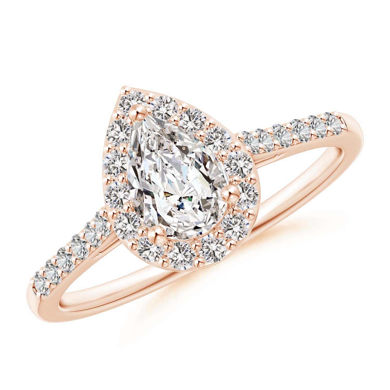 I-J, I1-I2 / 1 CT / 14 KT Rose Gold