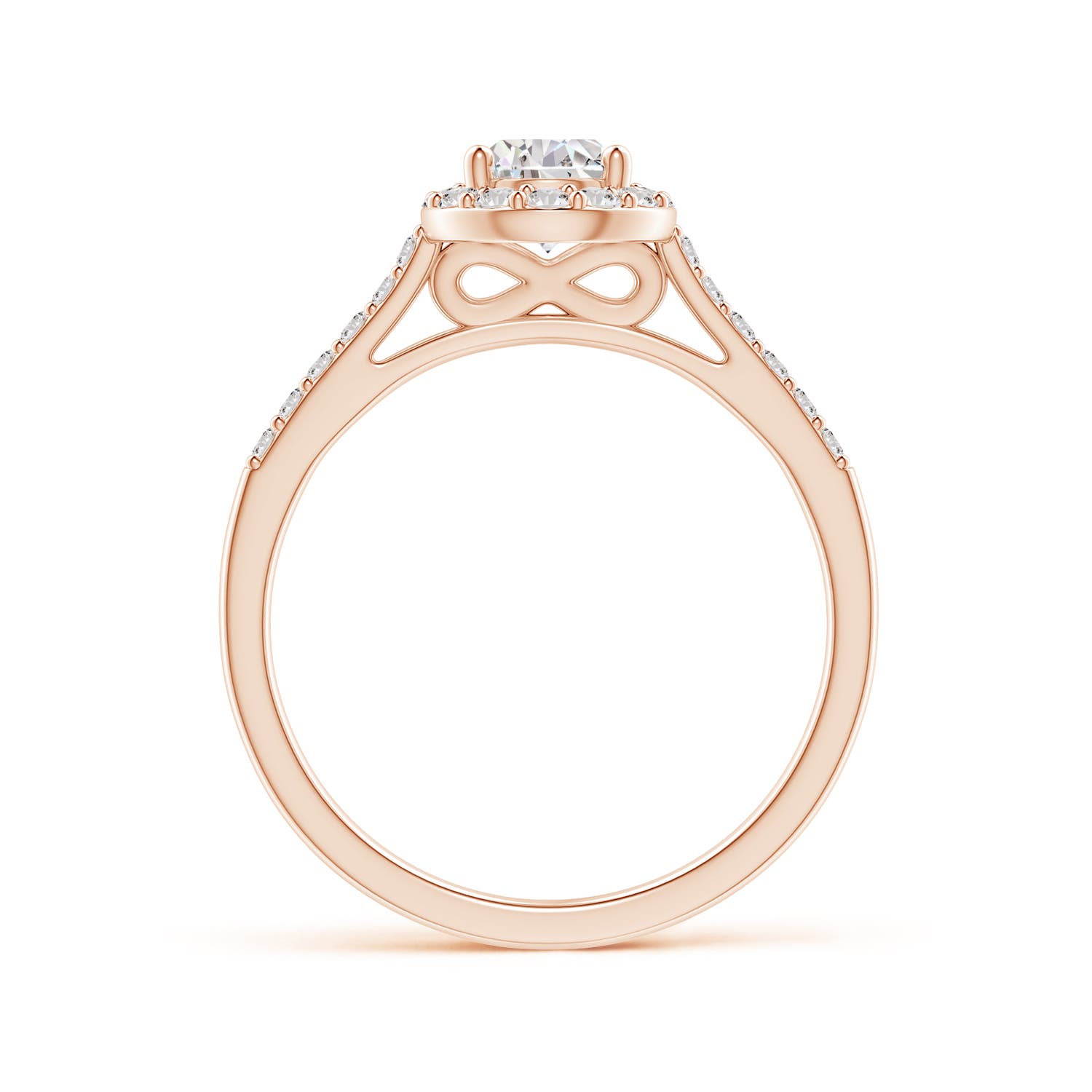 I-J, I1-I2 / 1 CT / 14 KT Rose Gold