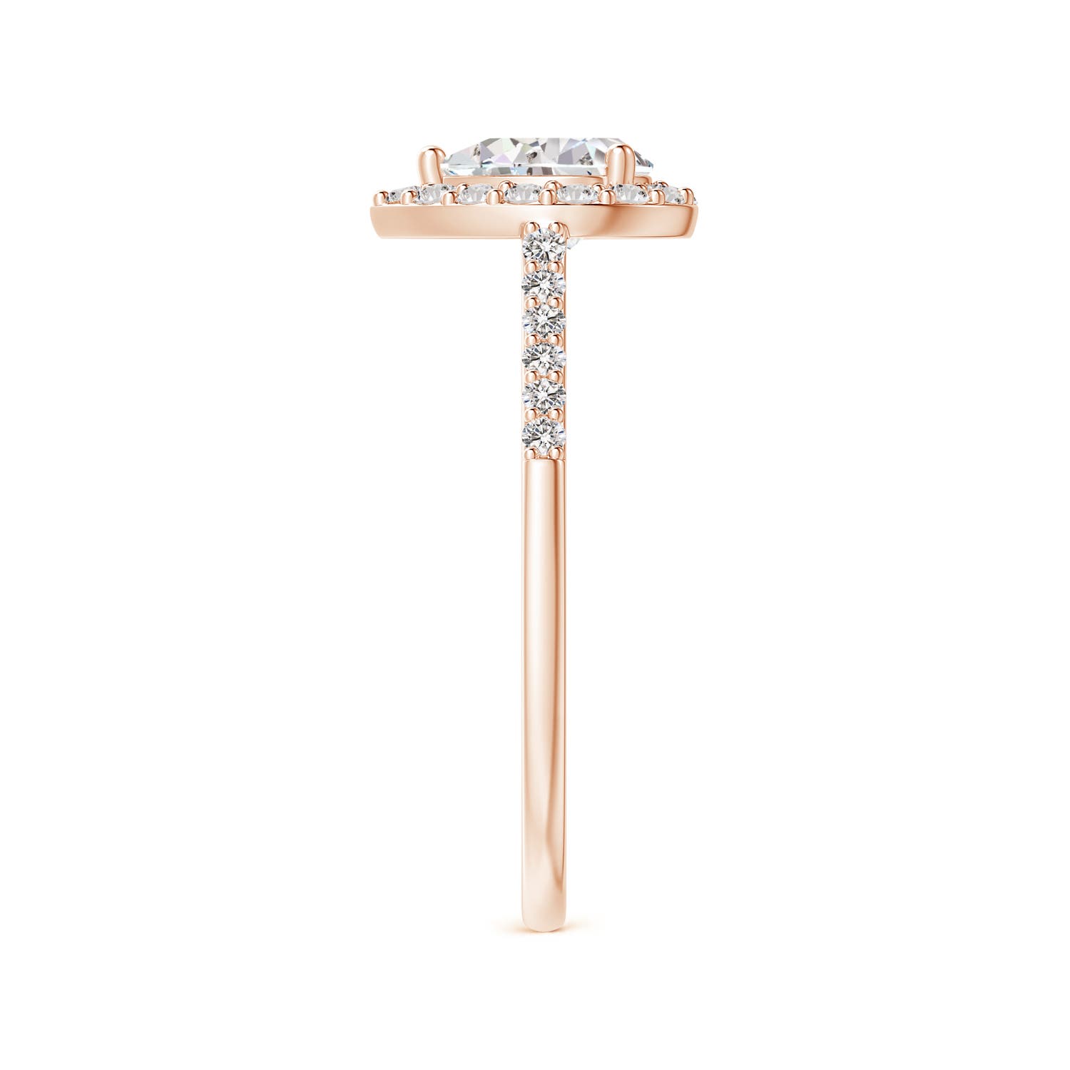 I-J, I1-I2 / 1 CT / 14 KT Rose Gold