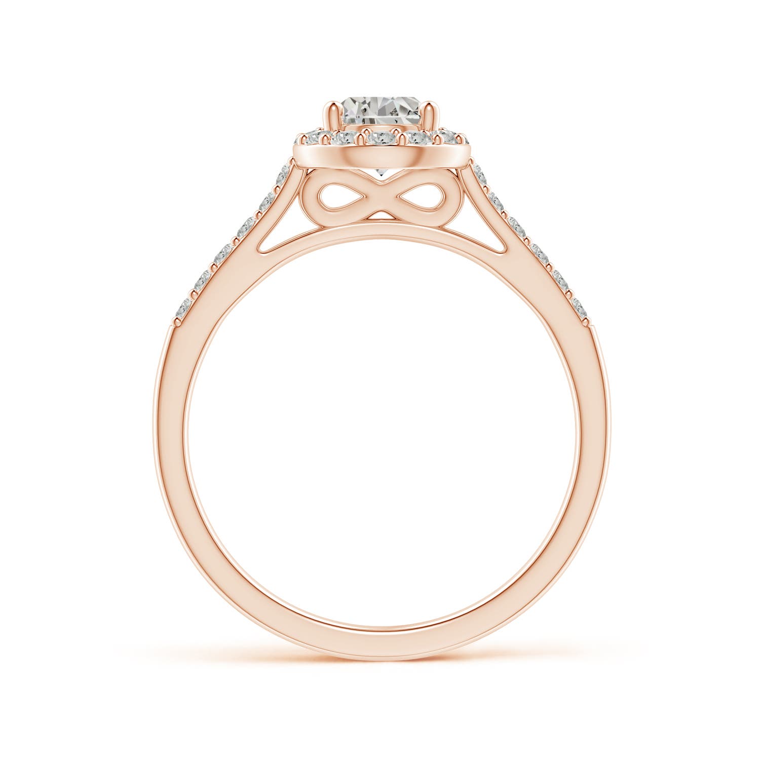 K, I3 / 1 CT / 14 KT Rose Gold