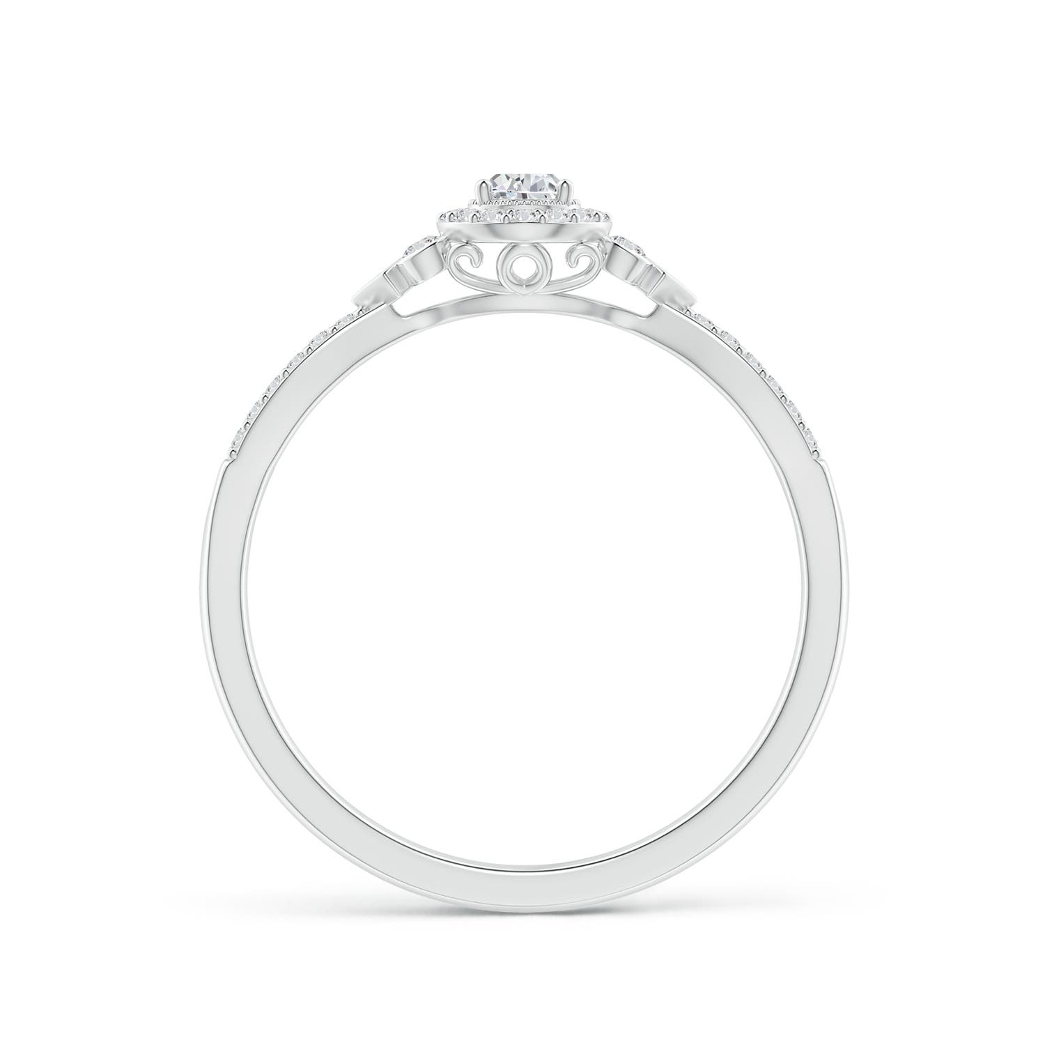 H, SI2 / 0.48 CT / 14 KT White Gold