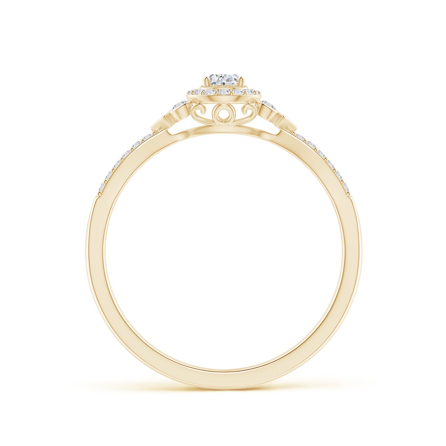 H, SI2 / 0.48 CT / 14 KT Yellow Gold