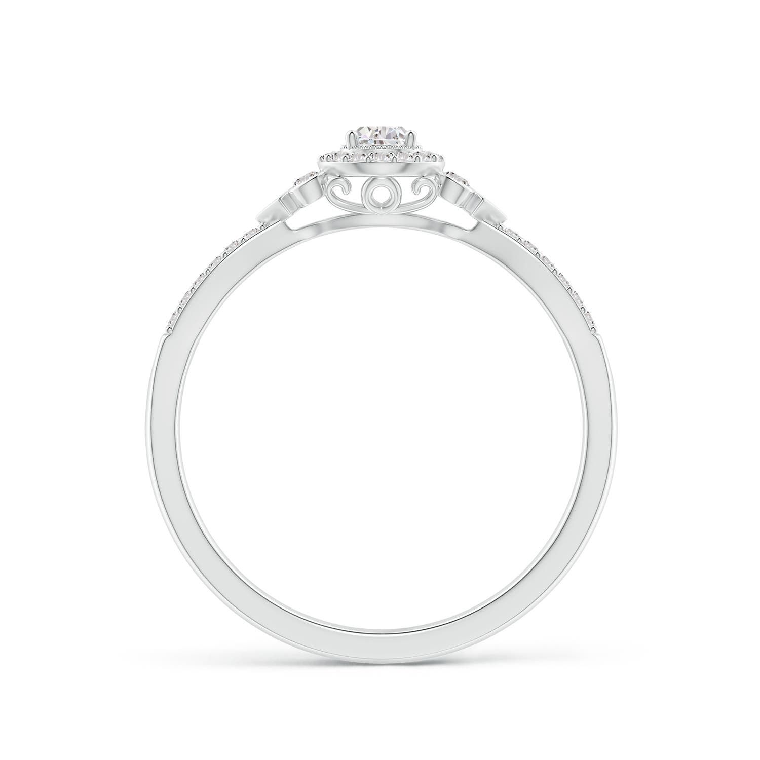 I-J, I1-I2 / 0.48 CT / 14 KT White Gold