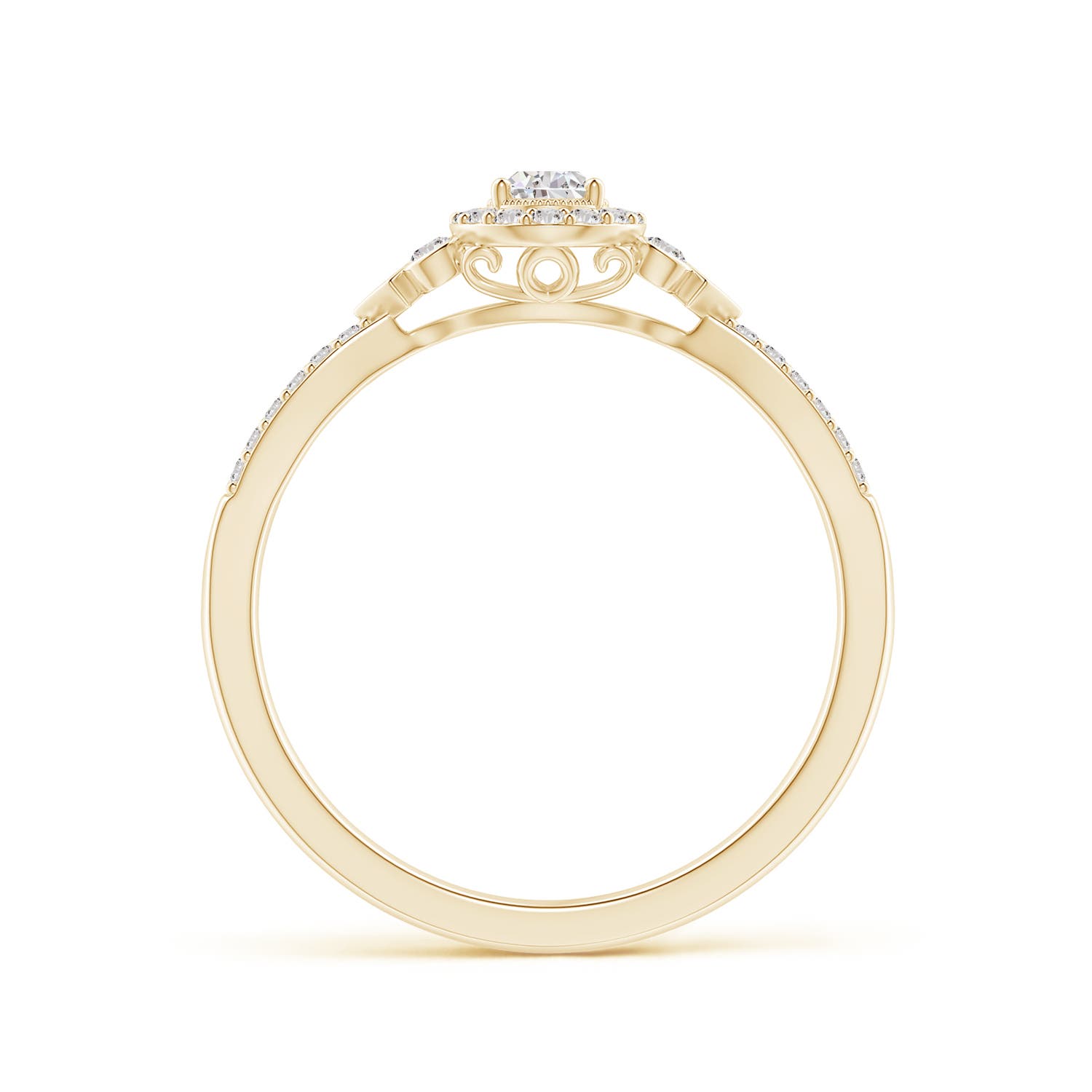 I-J, I1-I2 / 0.52 CT / 14 KT Yellow Gold