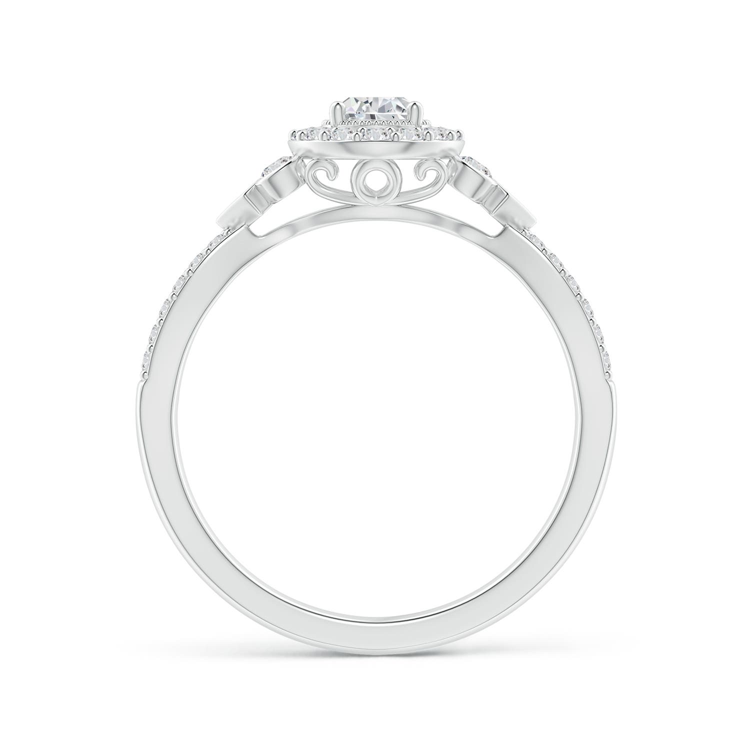 H, SI2 / 0.83 CT / 14 KT White Gold