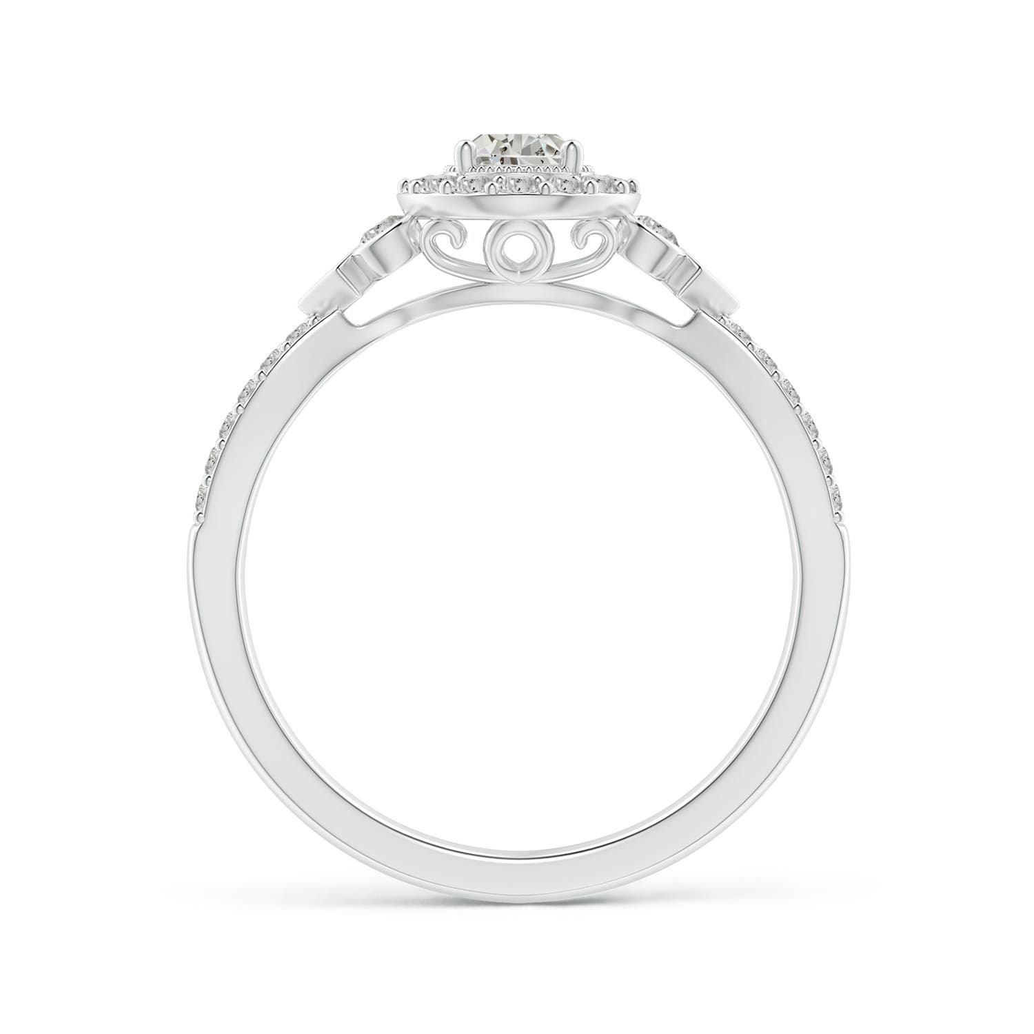 K, I3 / 0.83 CT / 14 KT White Gold