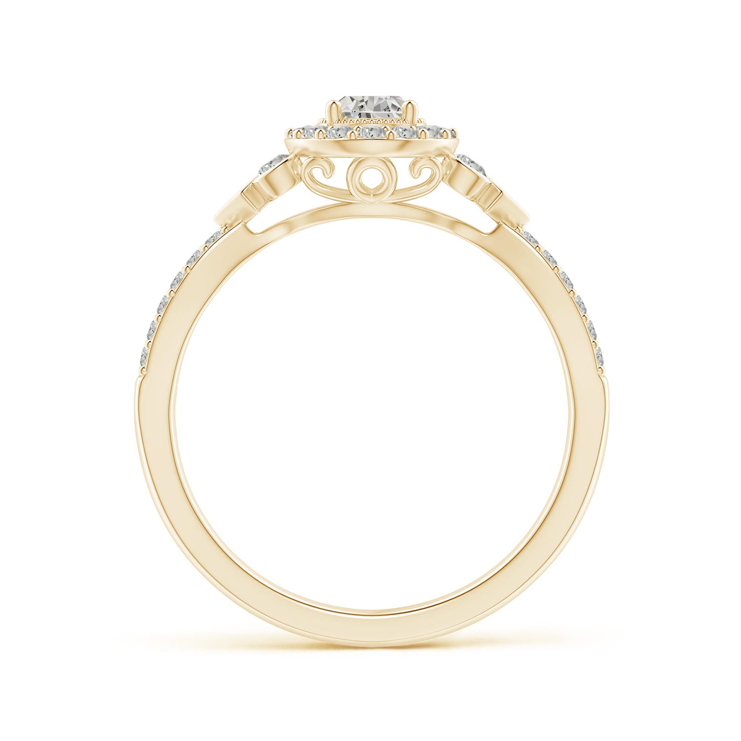 K, I3 / 0.83 CT / 14 KT Yellow Gold