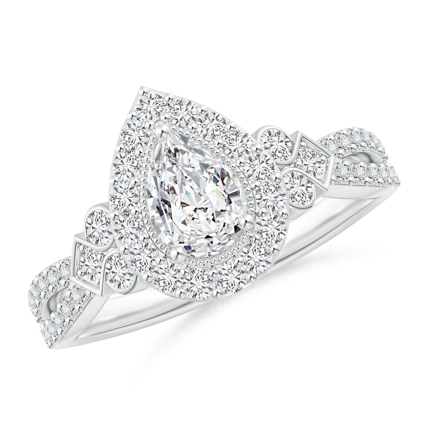 H, SI2 / 1.24 CT / 14 KT White Gold