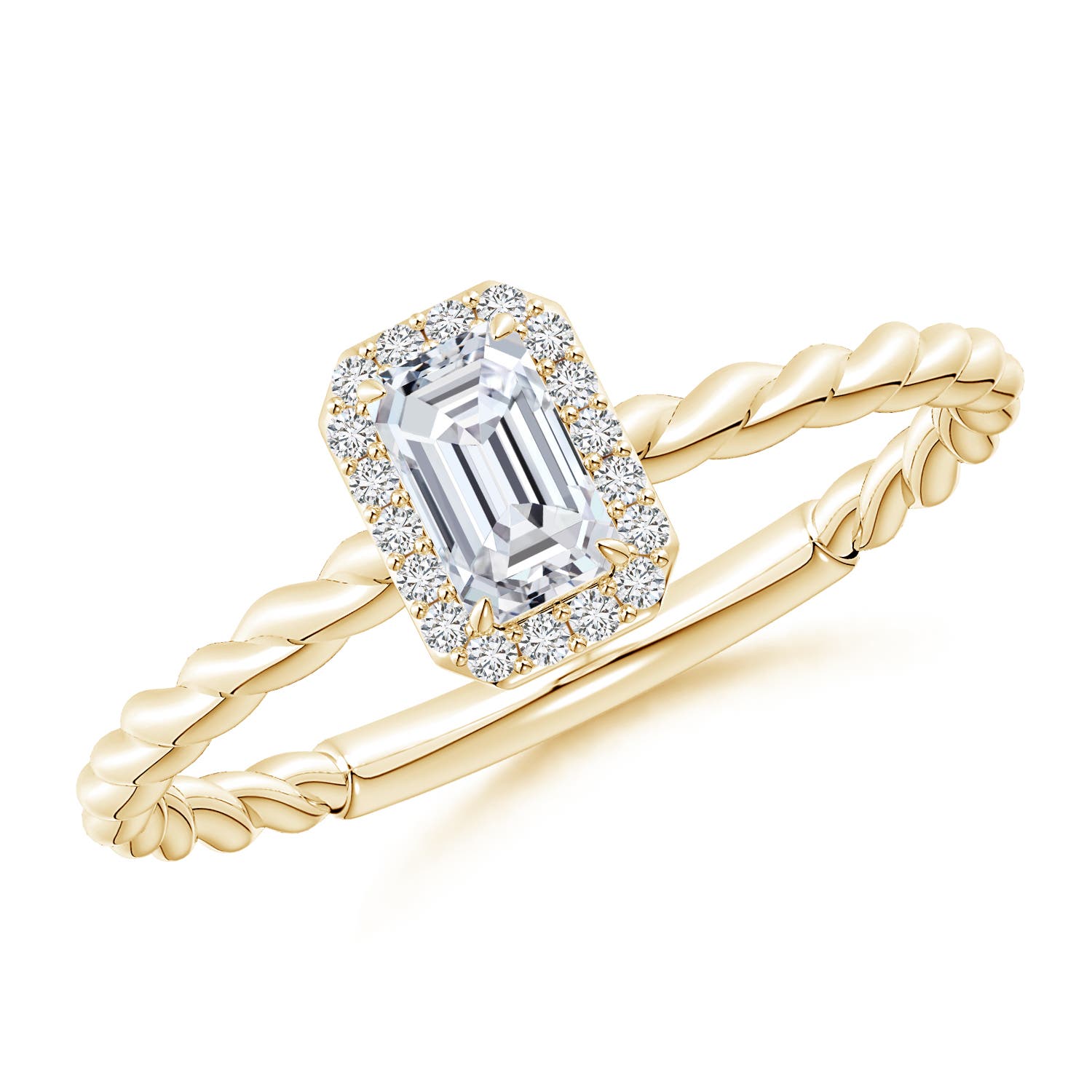 H, SI2 / 0.38 CT / 14 KT Yellow Gold