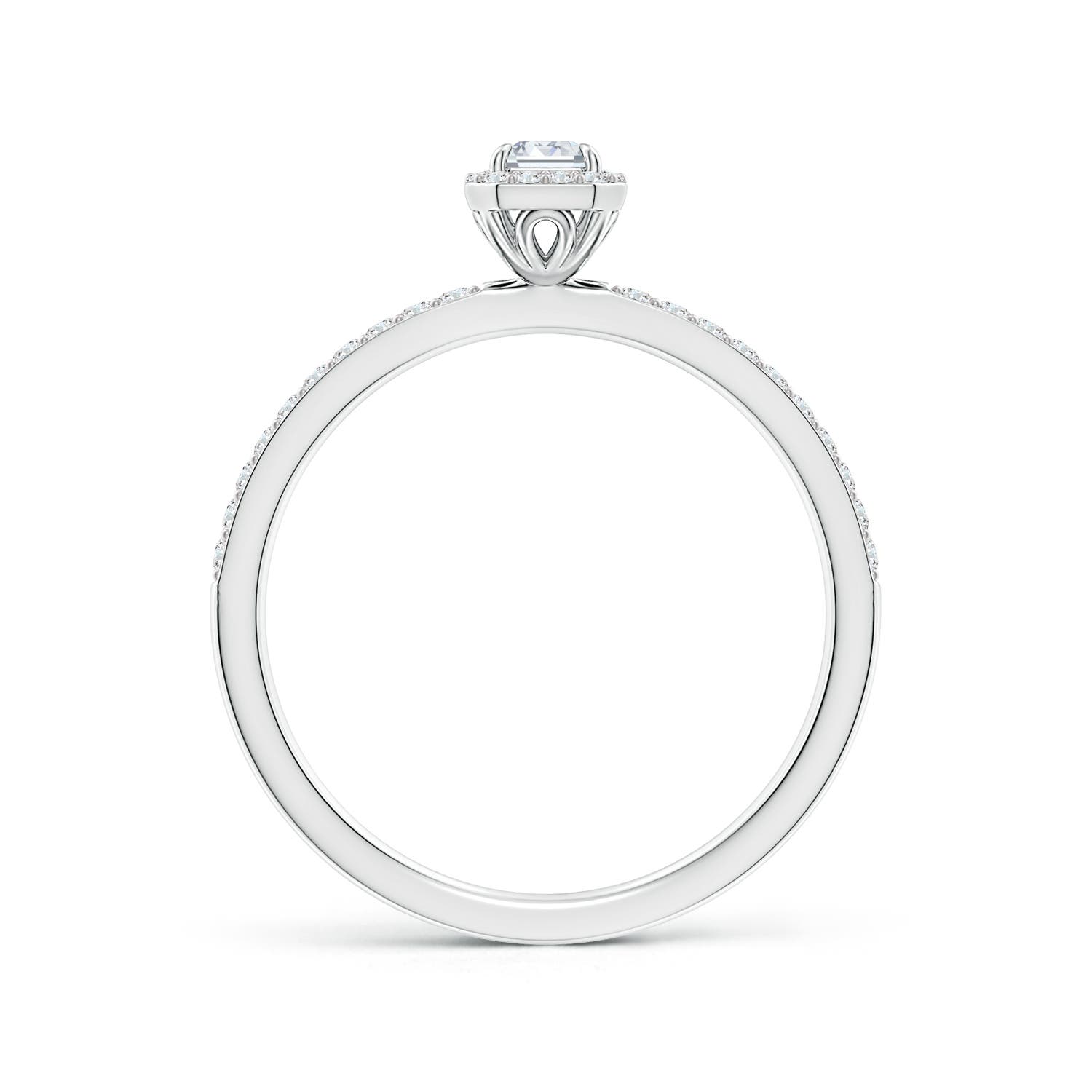 F-G, VS / 0.53 CT / 14 KT White Gold