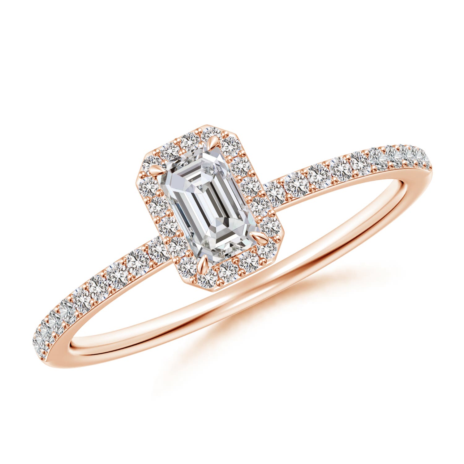 I-J, I1-I2 / 0.52 CT / 14 KT Rose Gold