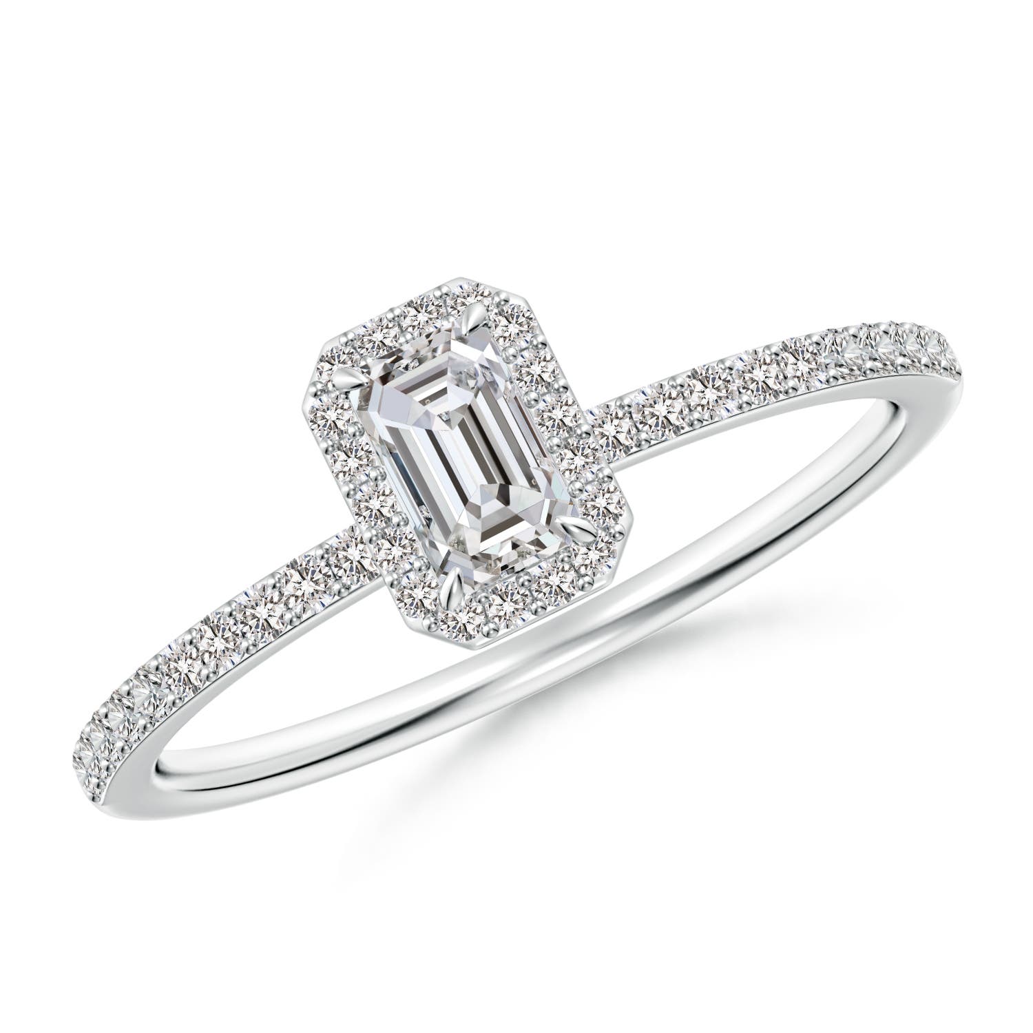 I-J, I1-I2 / 0.52 CT / 14 KT White Gold