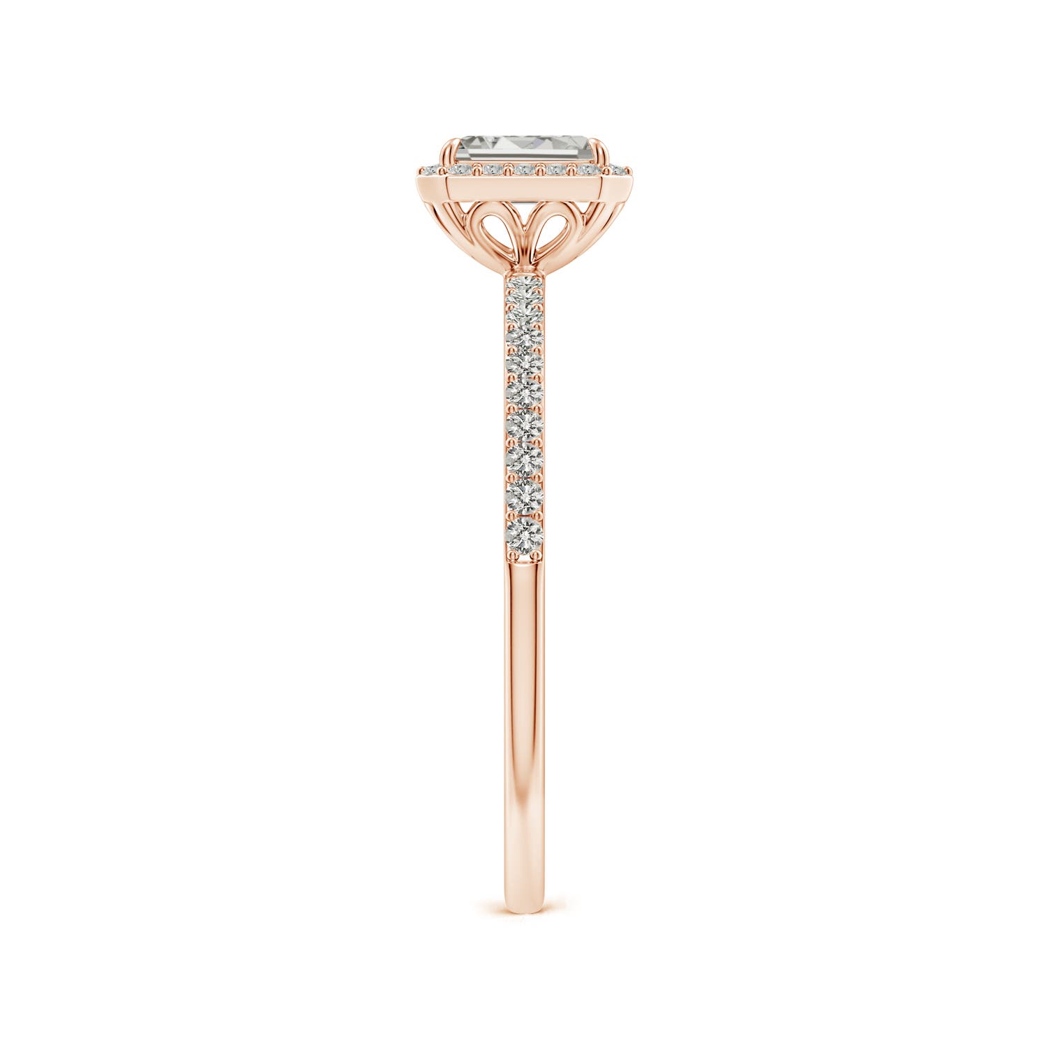 K, I3 / 0.52 CT / 14 KT Rose Gold