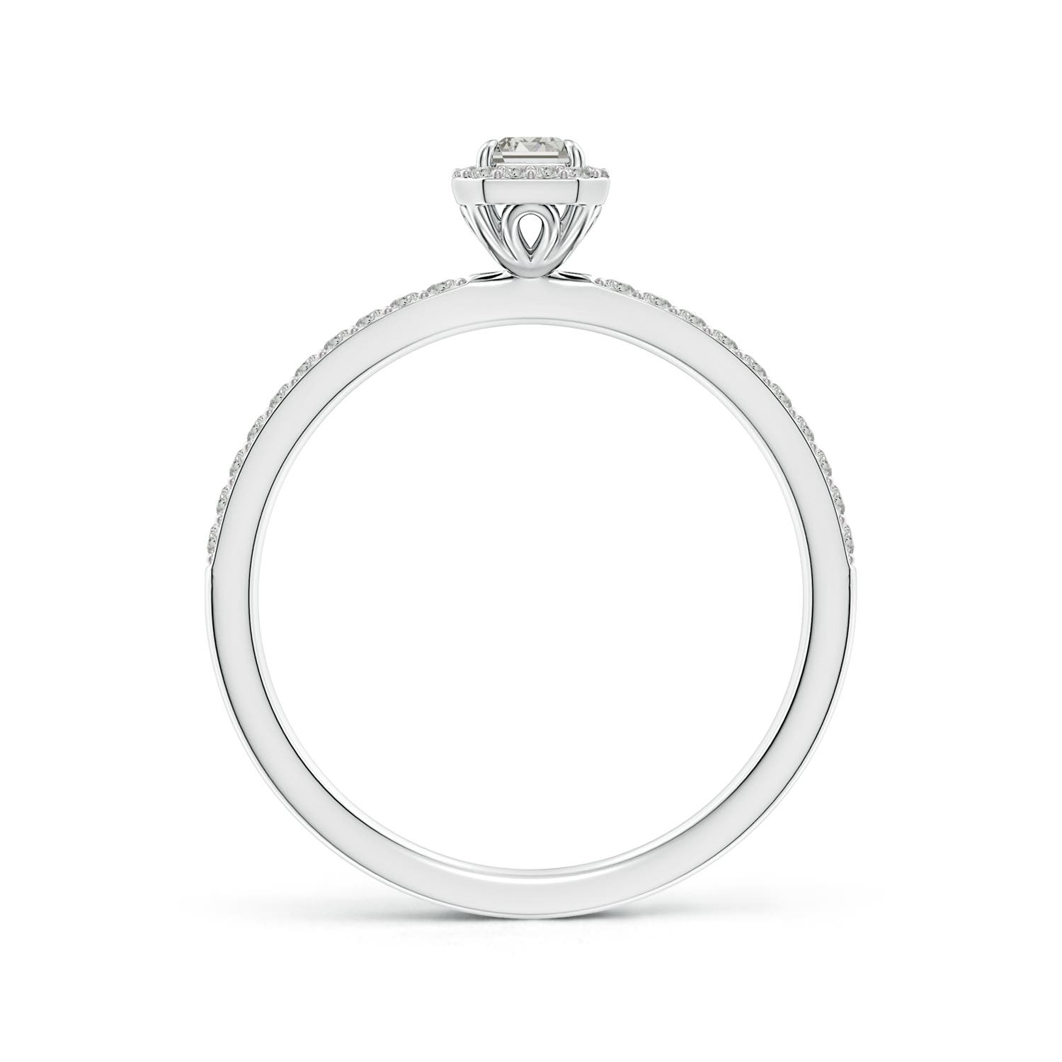 K, I3 / 0.52 CT / 14 KT White Gold