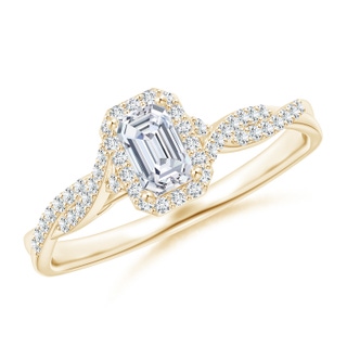 Emerald Cut G, VS2 Diamond